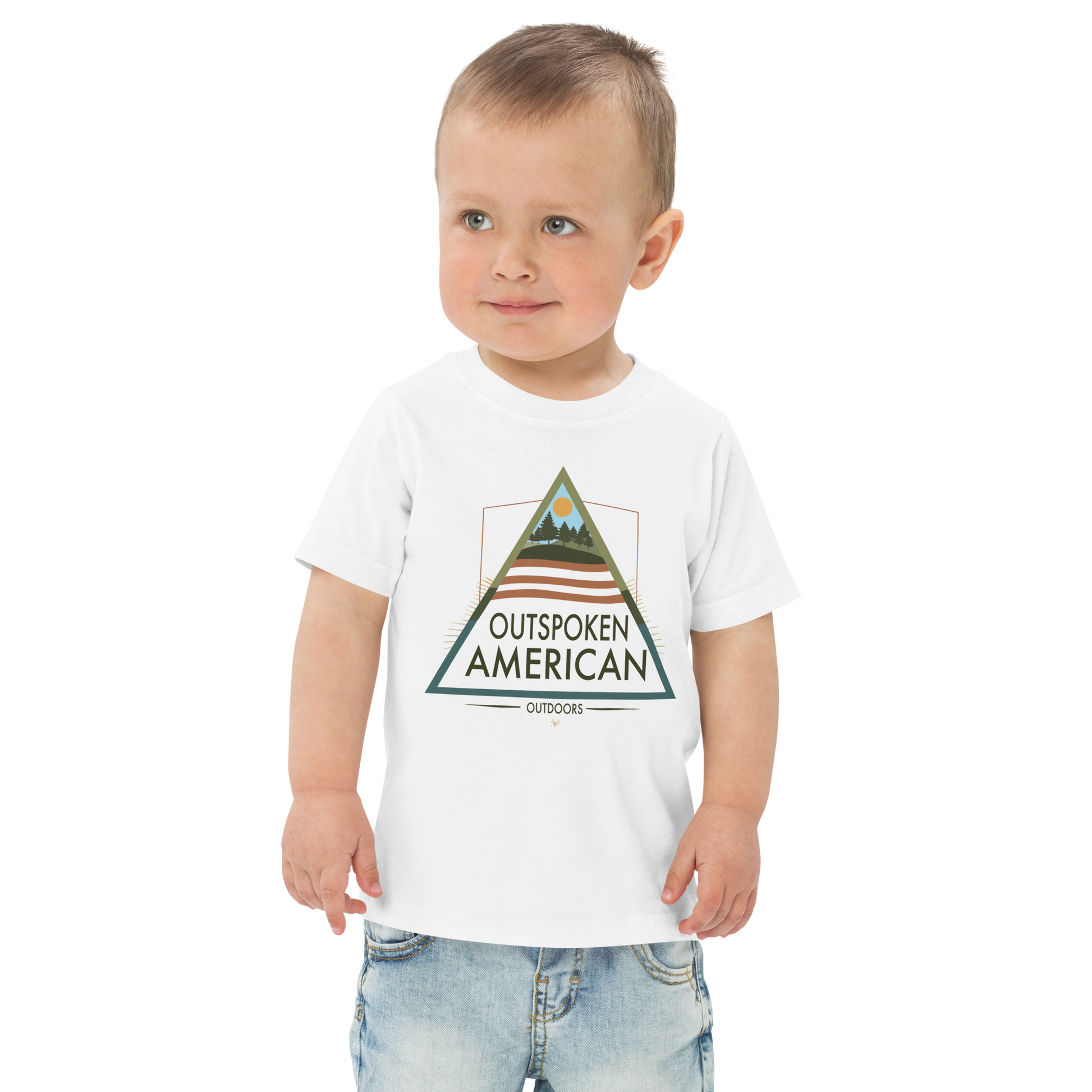 Outspoken American Outdoors (AUGUSTINE Design) Toddler Tee