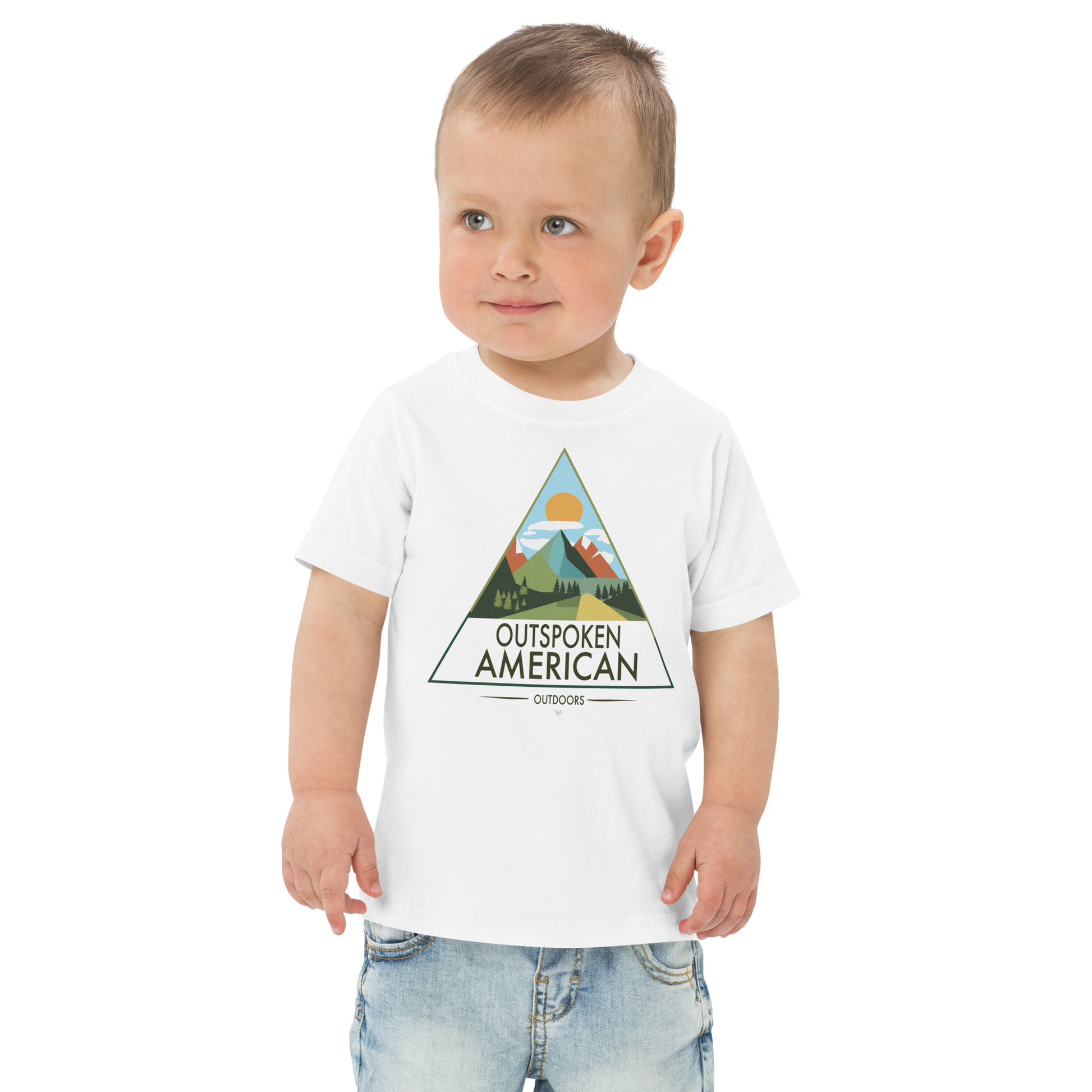 Outspoken American Outdoors (MONROE Design) Toddler Tee
