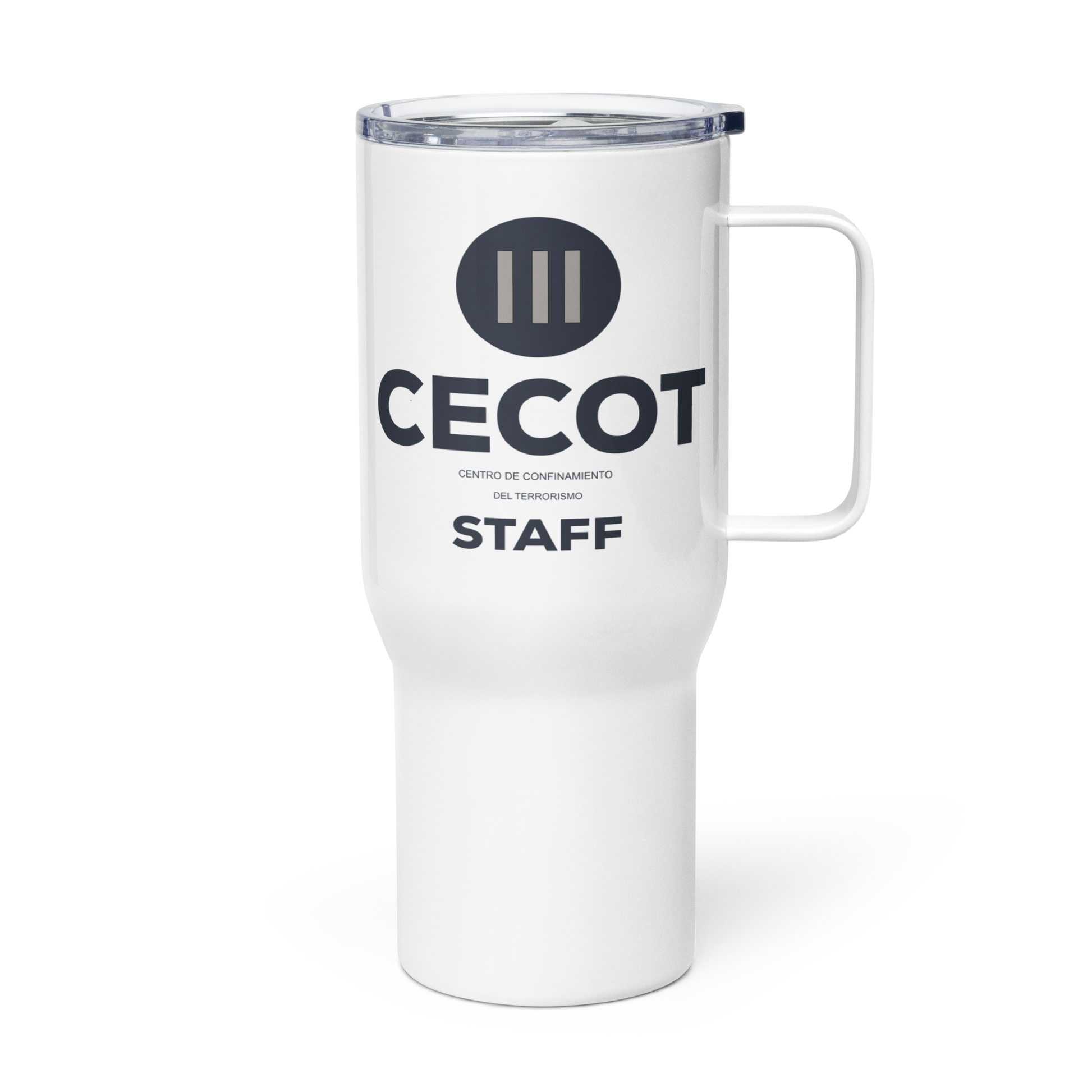 CECOT STAFF Travel Mug with a handle