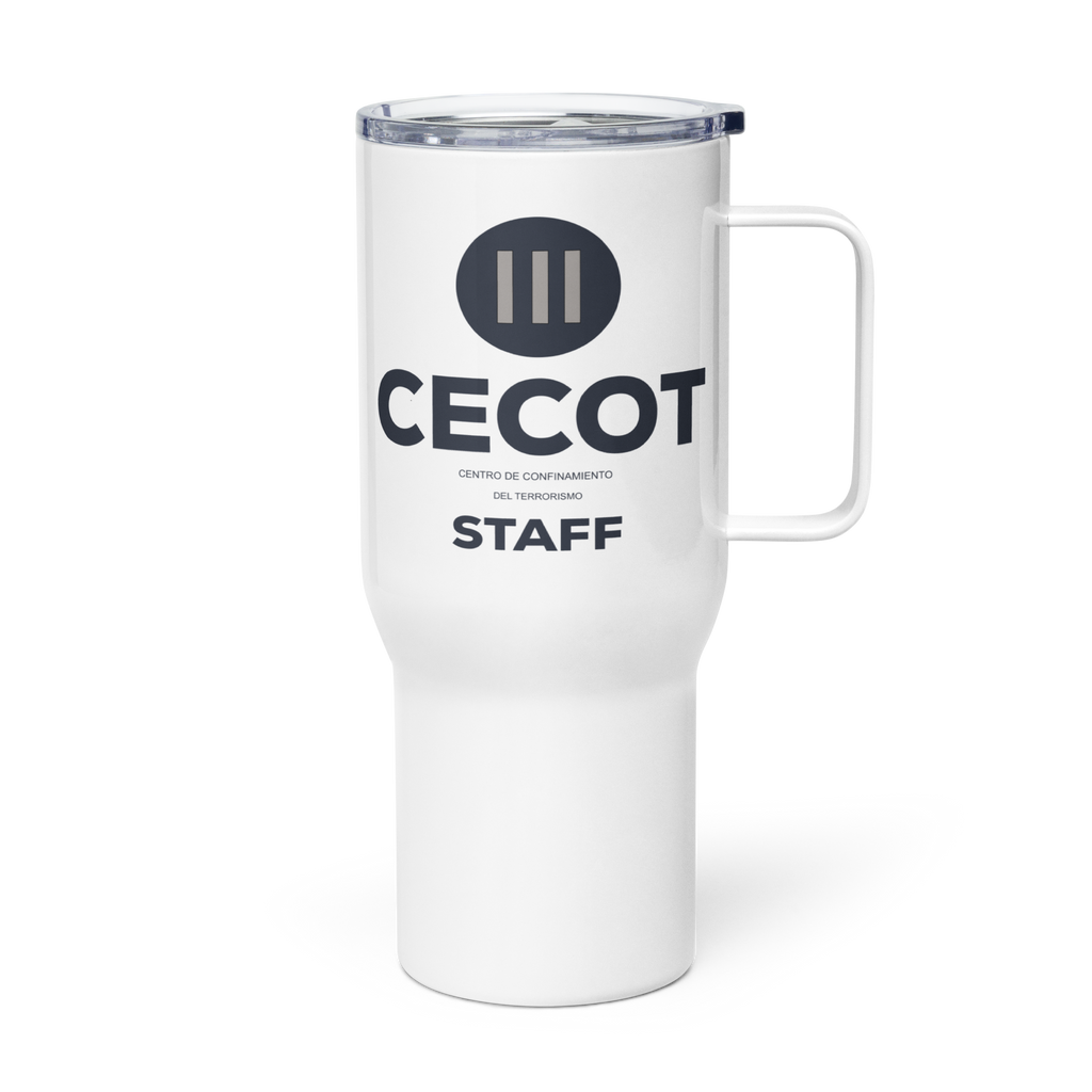 CECOT STAFF Travel Mug with a handle