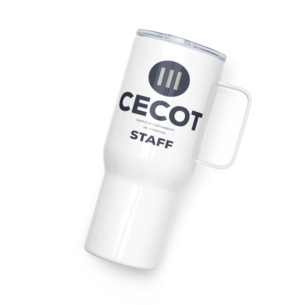 CECOT STAFF Travel Mug with a handle