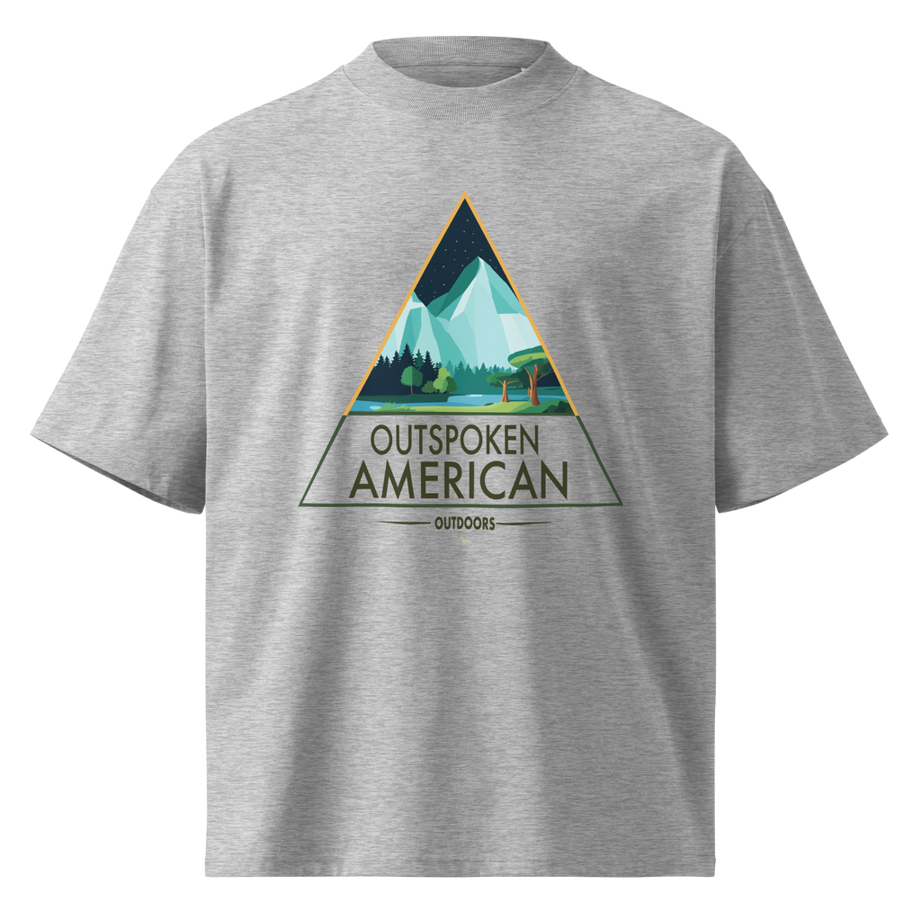 Outspoken American Outdoors (HAWKSBILL Design) Tee