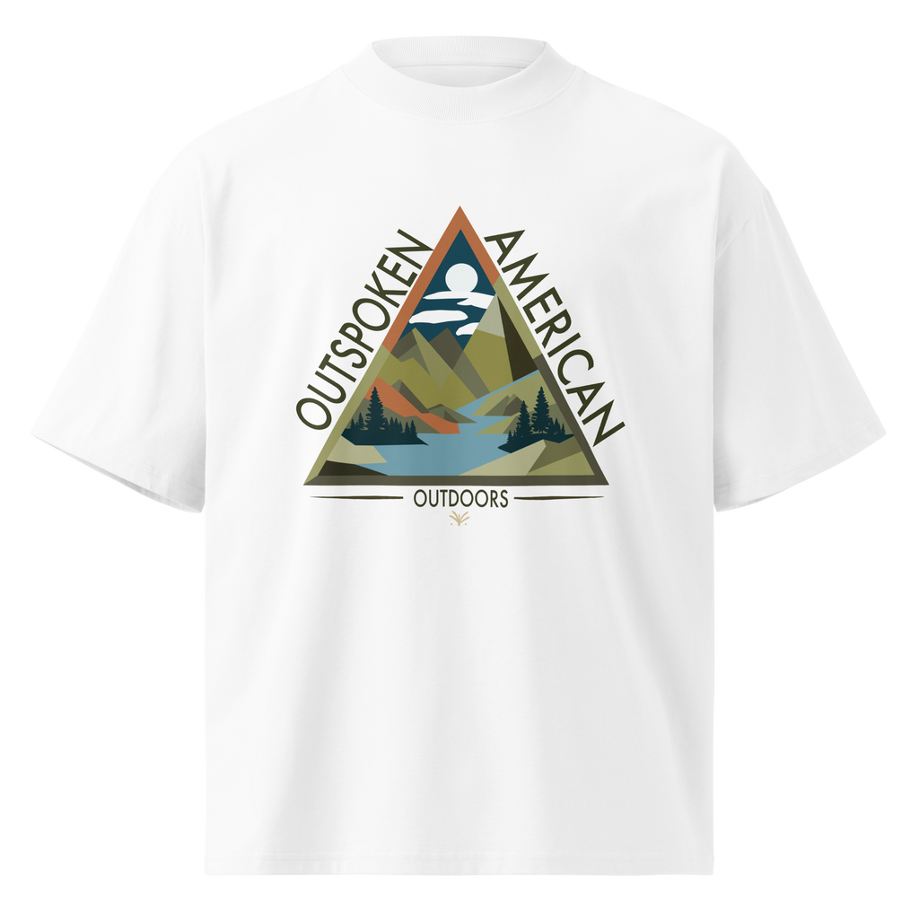 Outspoken American Outdoors (ROME Design) Tee