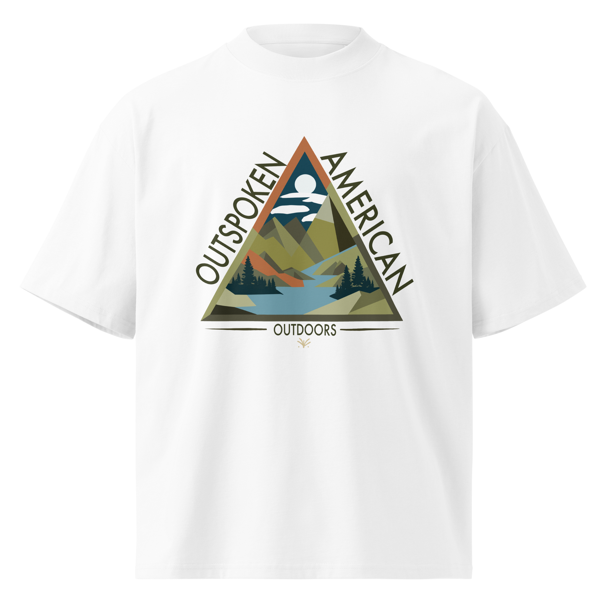 Outspoken American Outdoors (ROME Design) Tee