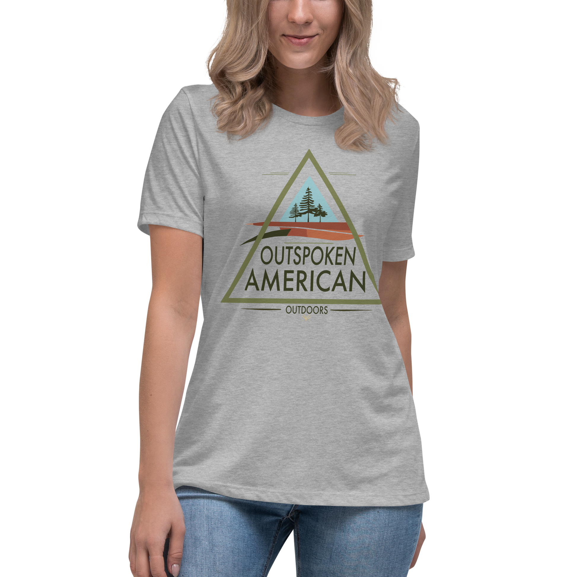 Outspoken American Outdoors (SUMTER Design) Women's Tee