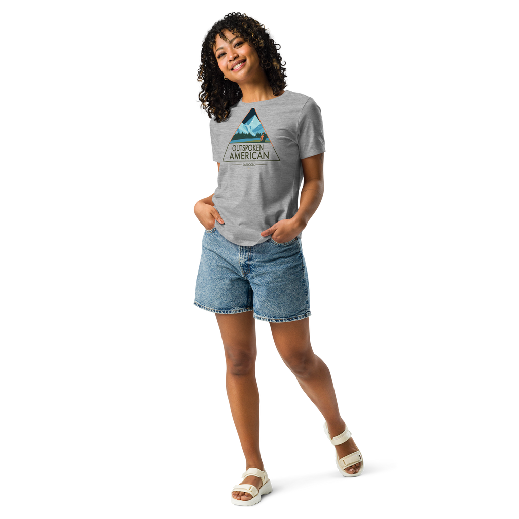 Outspoken American Outdoors (APPALACHIA Design) Women's Tee