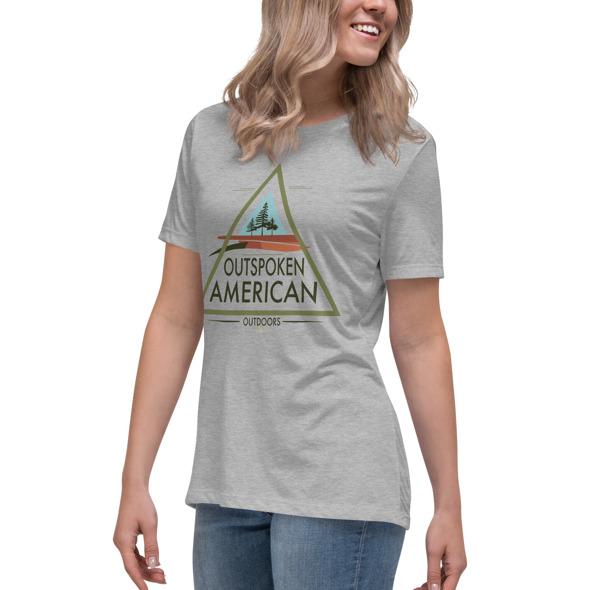 Outspoken American Outdoors (SUMTER Design) Women's Tee