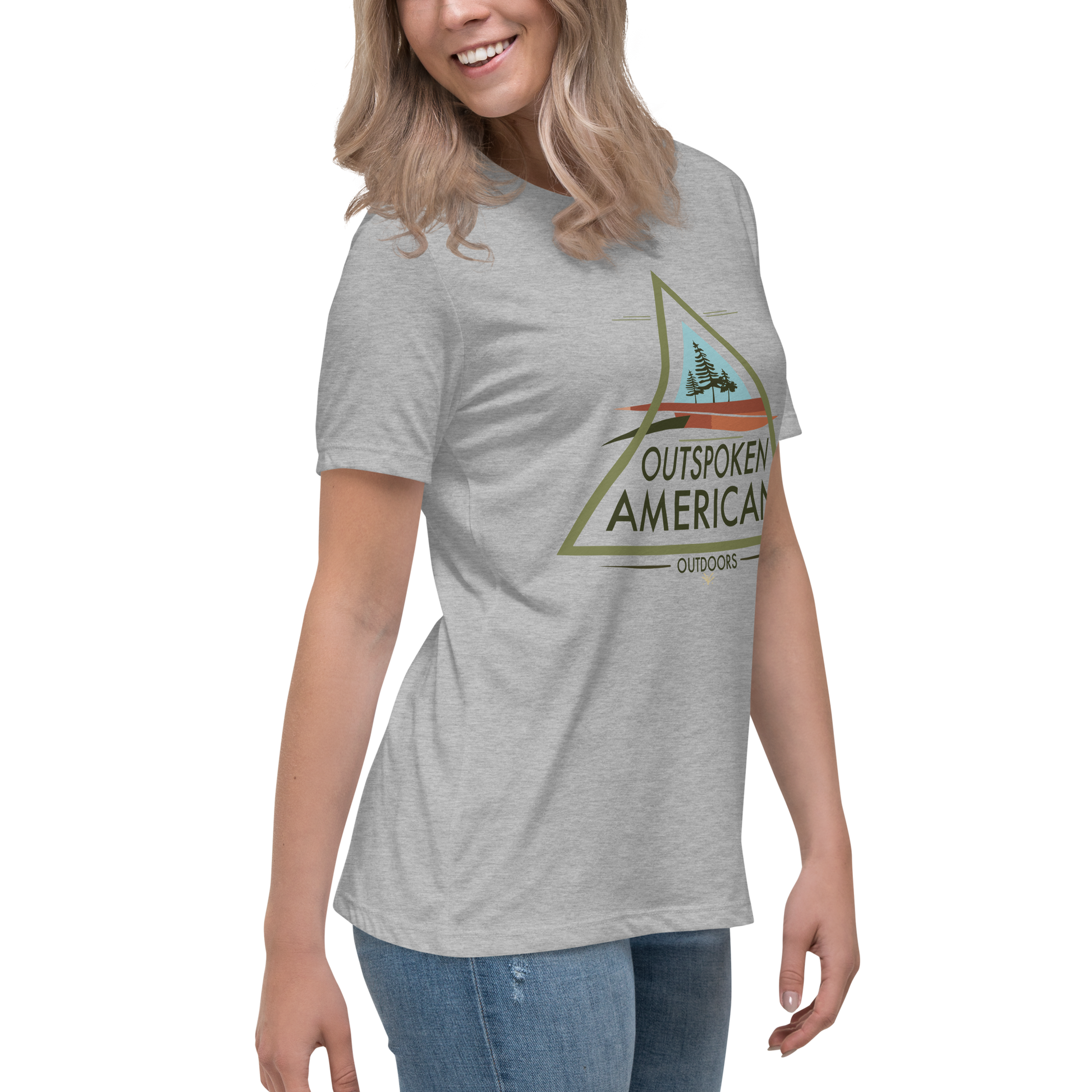 Outspoken American Outdoors (SUMTER Design) Women's Tee