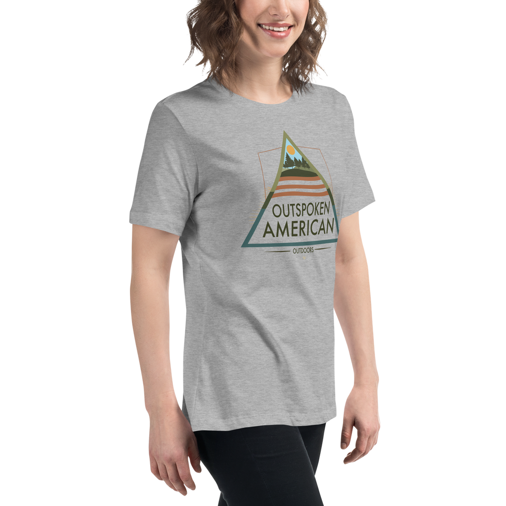 Outspoken American Outdoors (AUGUSTINE Design) Women's Tee