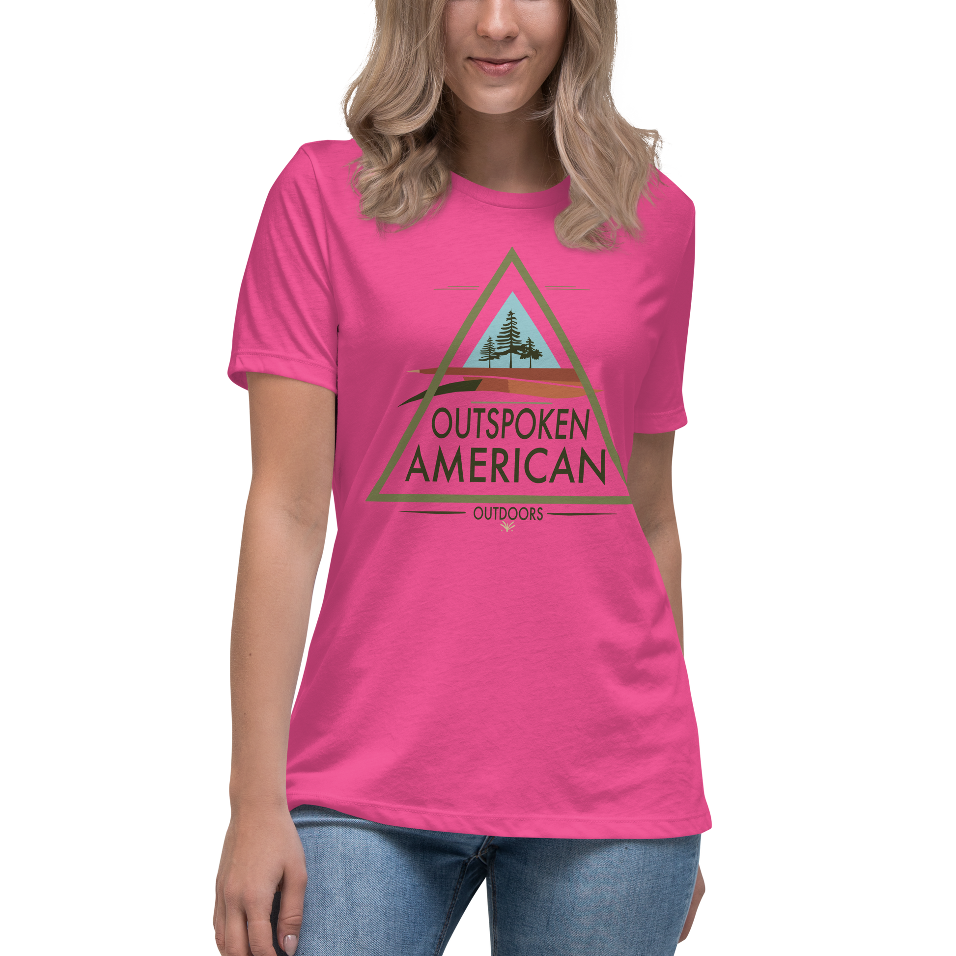 Outspoken American Outdoors (SUMTER Design) Women's Tee