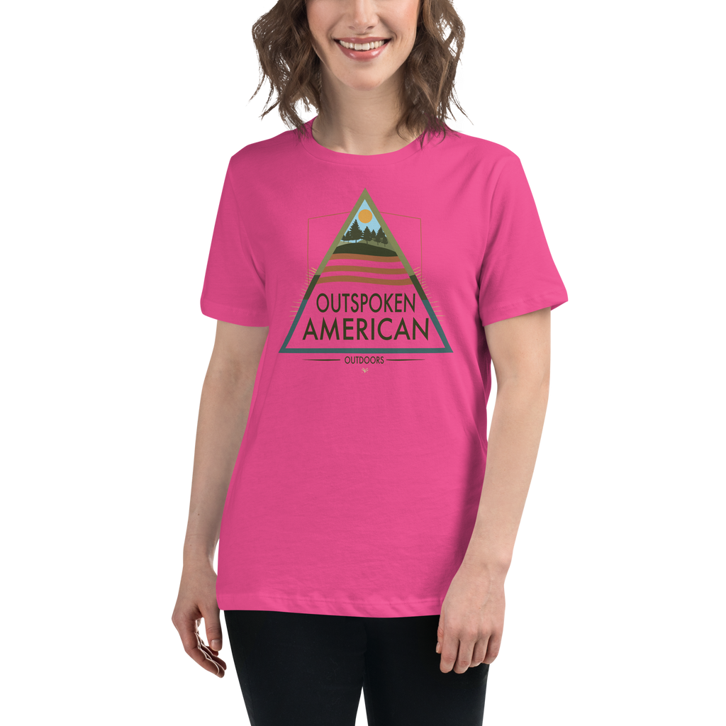 Outspoken American Outdoors (AUGUSTINE Design) Women's Tee