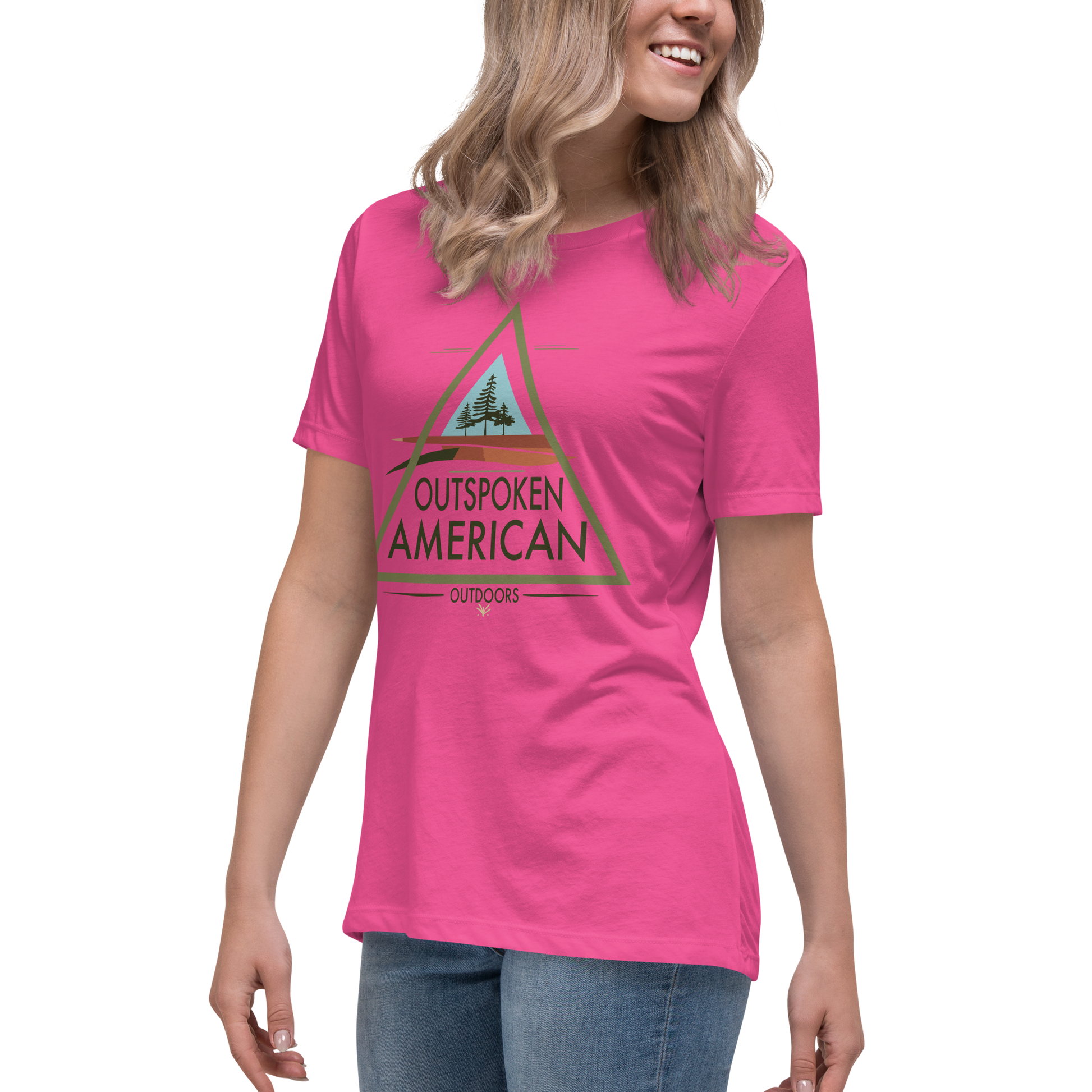 Outspoken American Outdoors (SUMTER Design) Women's Tee