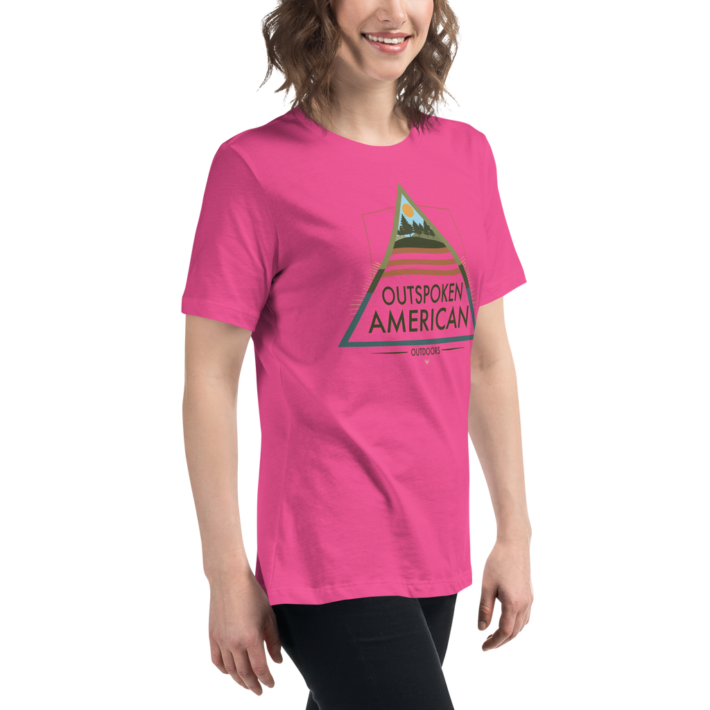 Outspoken American Outdoors (AUGUSTINE Design) Women's Tee