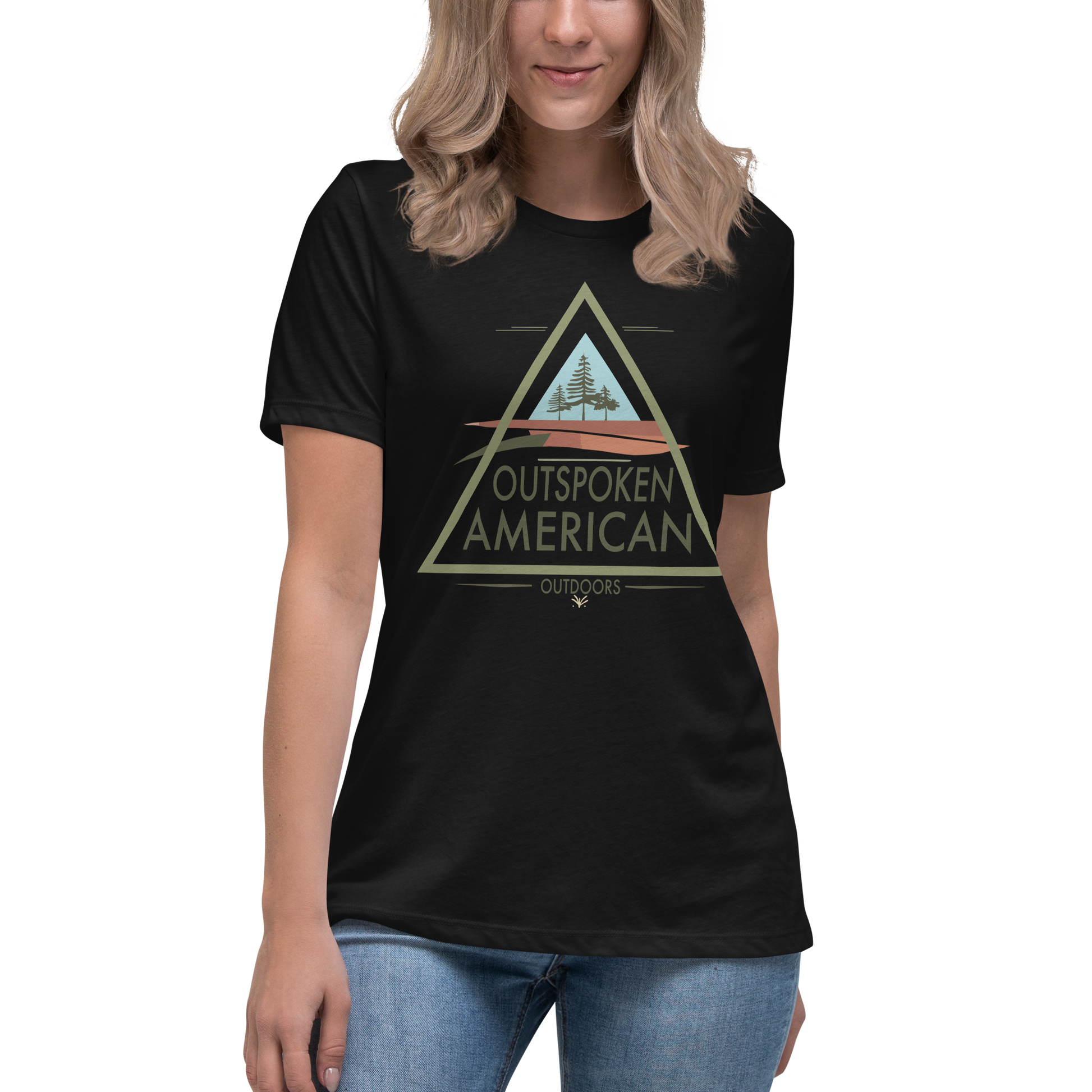 Outspoken American Outdoors (SUMTER Design) Women's Tee