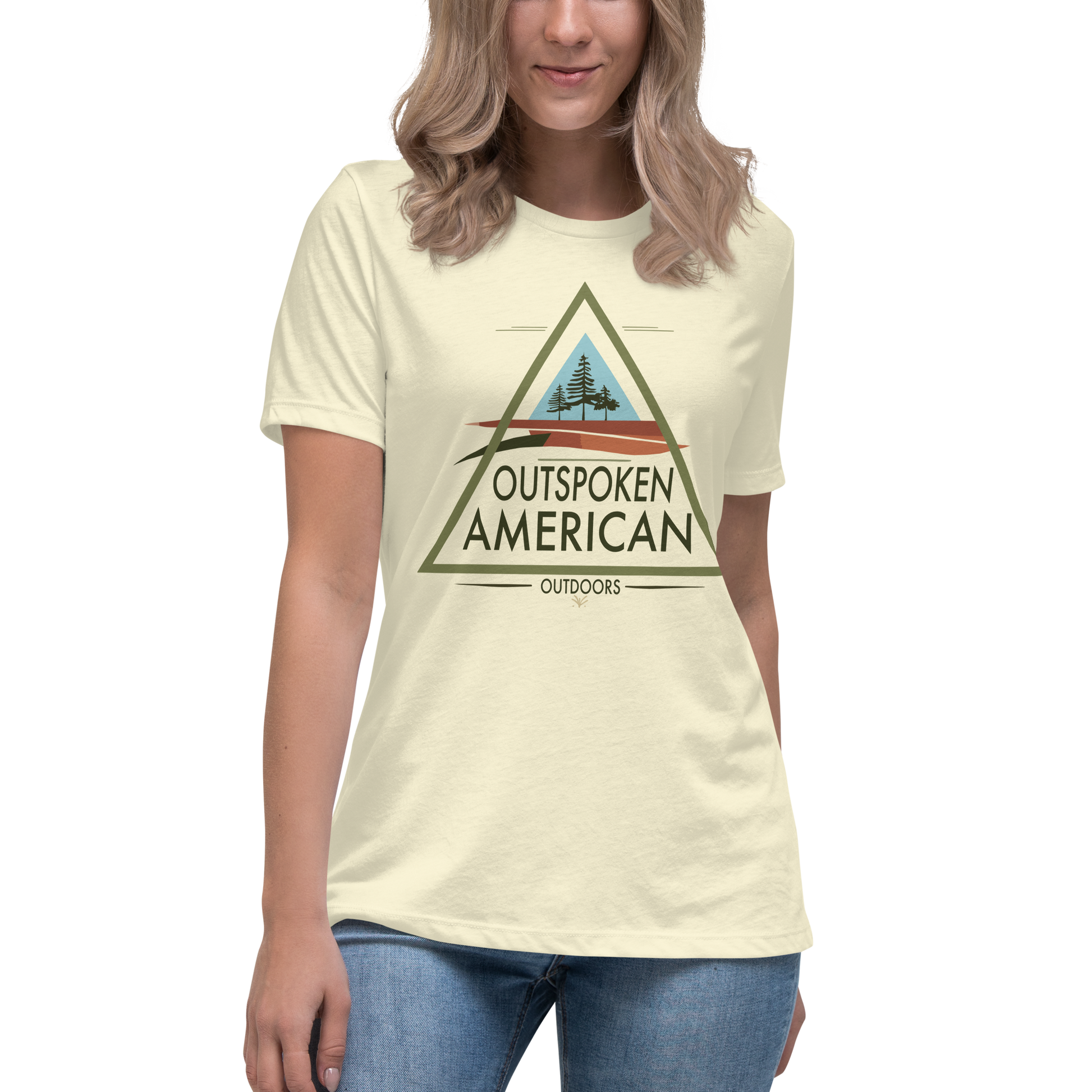 Outspoken American Outdoors (SUMTER Design) Women's Tee