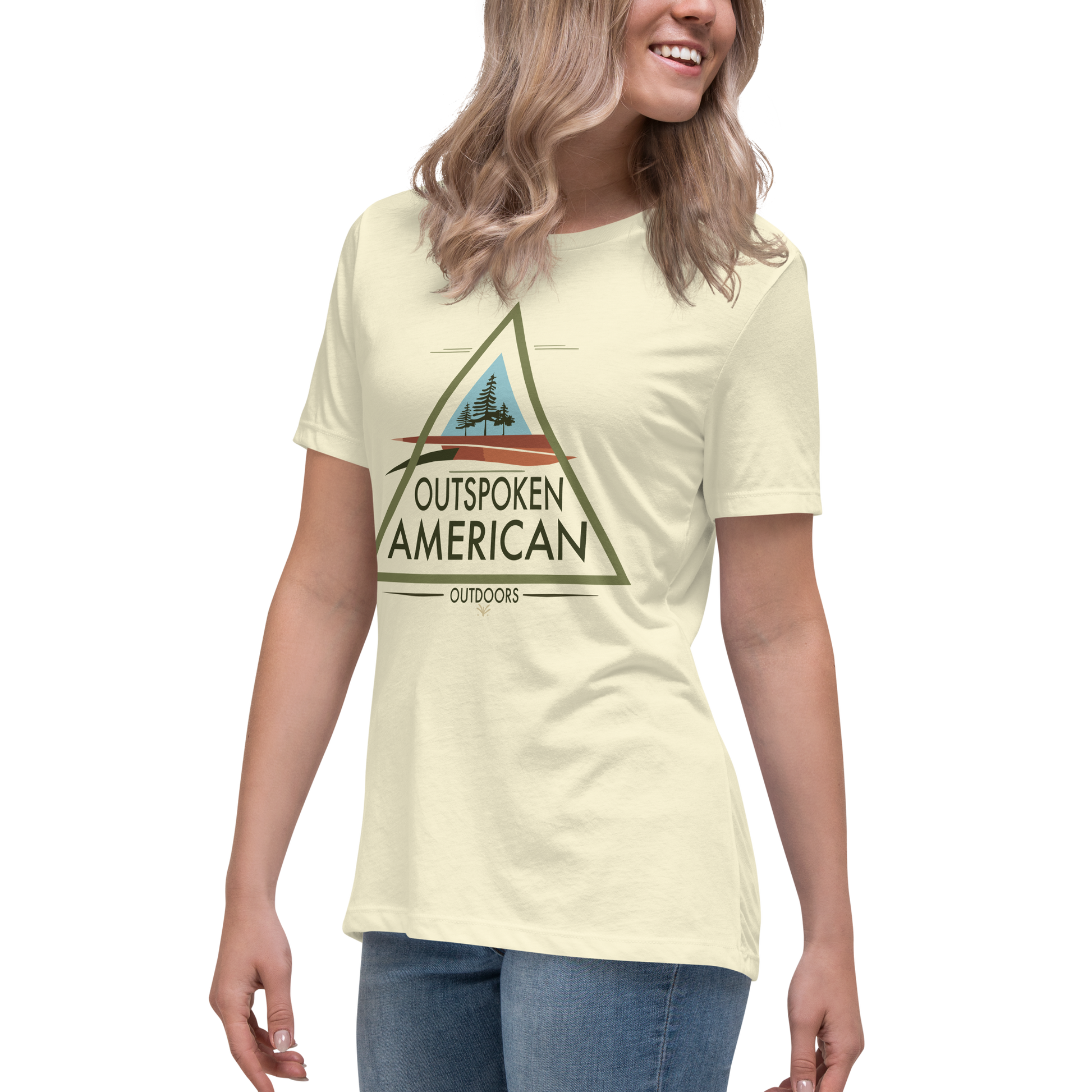 Outspoken American Outdoors (SUMTER Design) Women's Tee