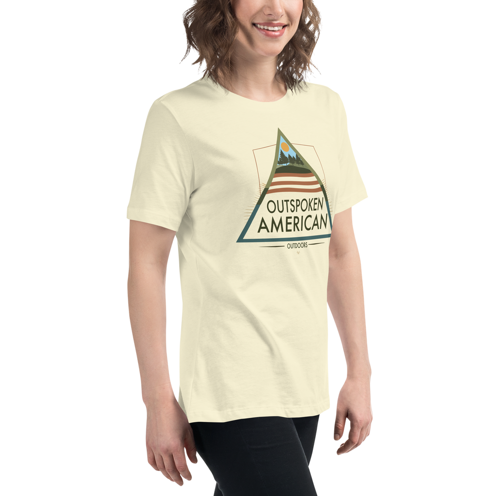Outspoken American Outdoors (AUGUSTINE Design) Women's Tee