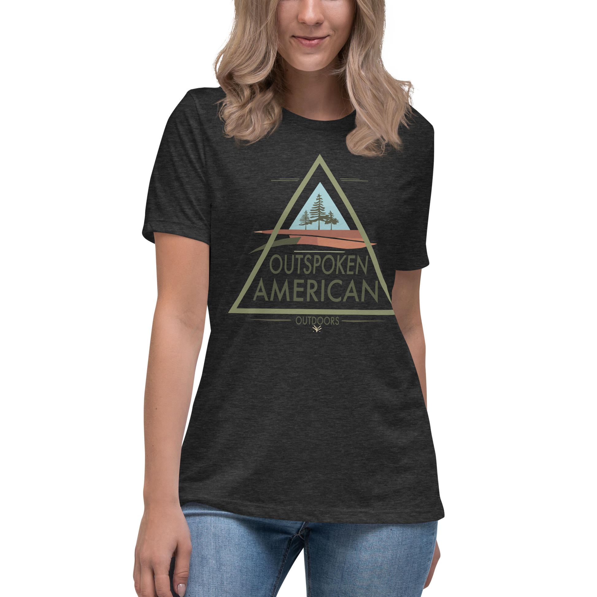 Outspoken American Outdoors (SUMTER Design) Women's Tee