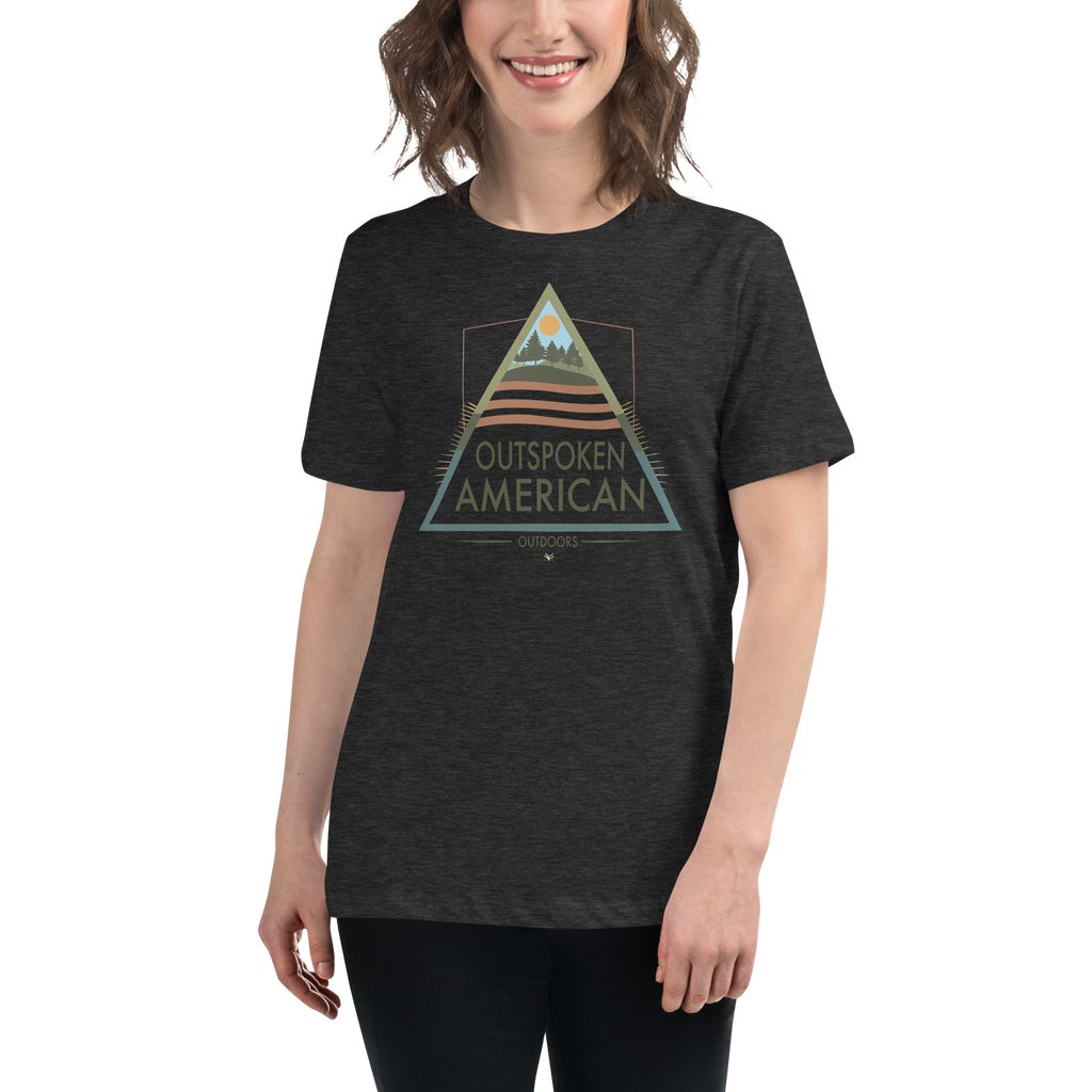 Outspoken American Outdoors (AUGUSTINE Design) Women's Tee