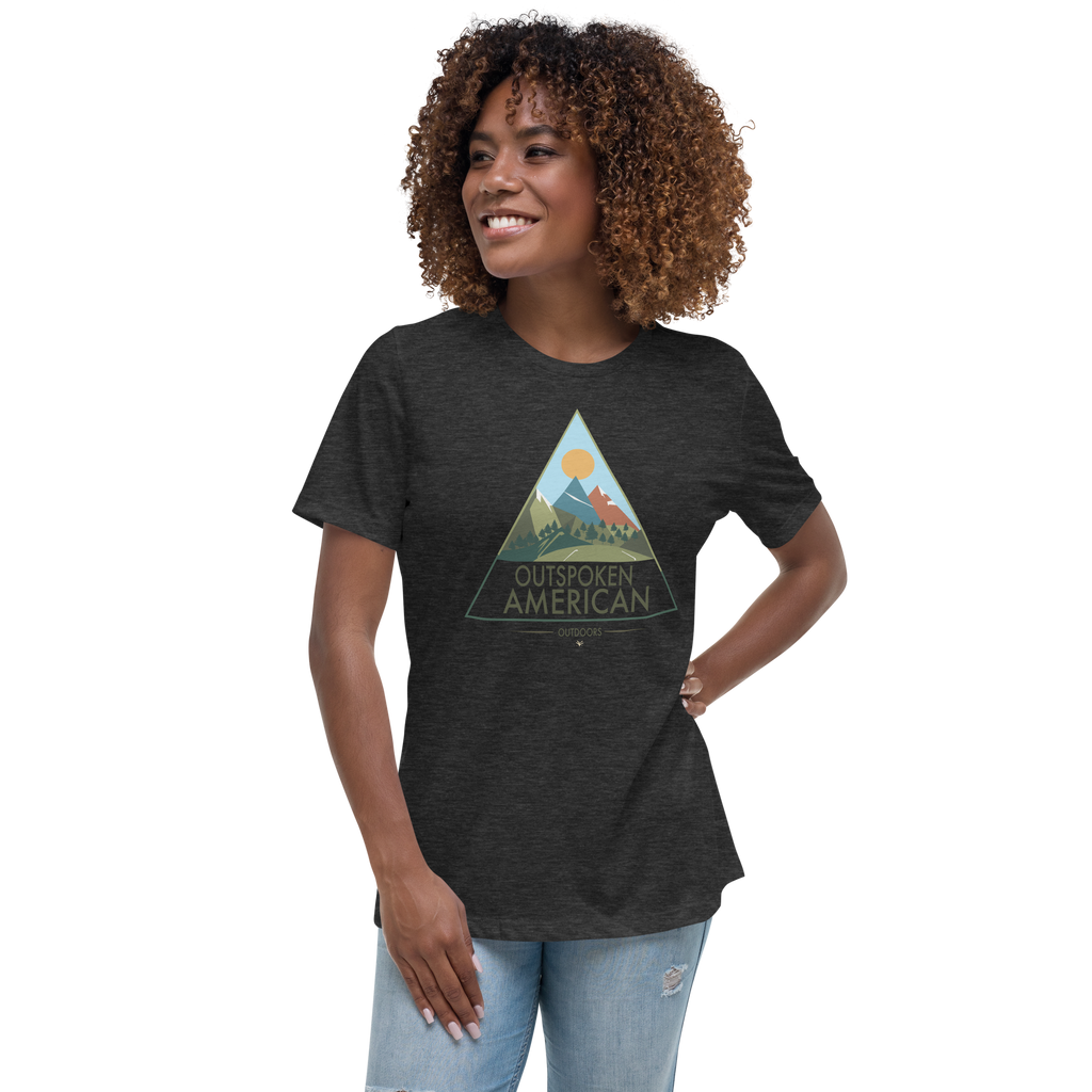 Outspoken American Outdoors (ROCKY Design) Women's Tee