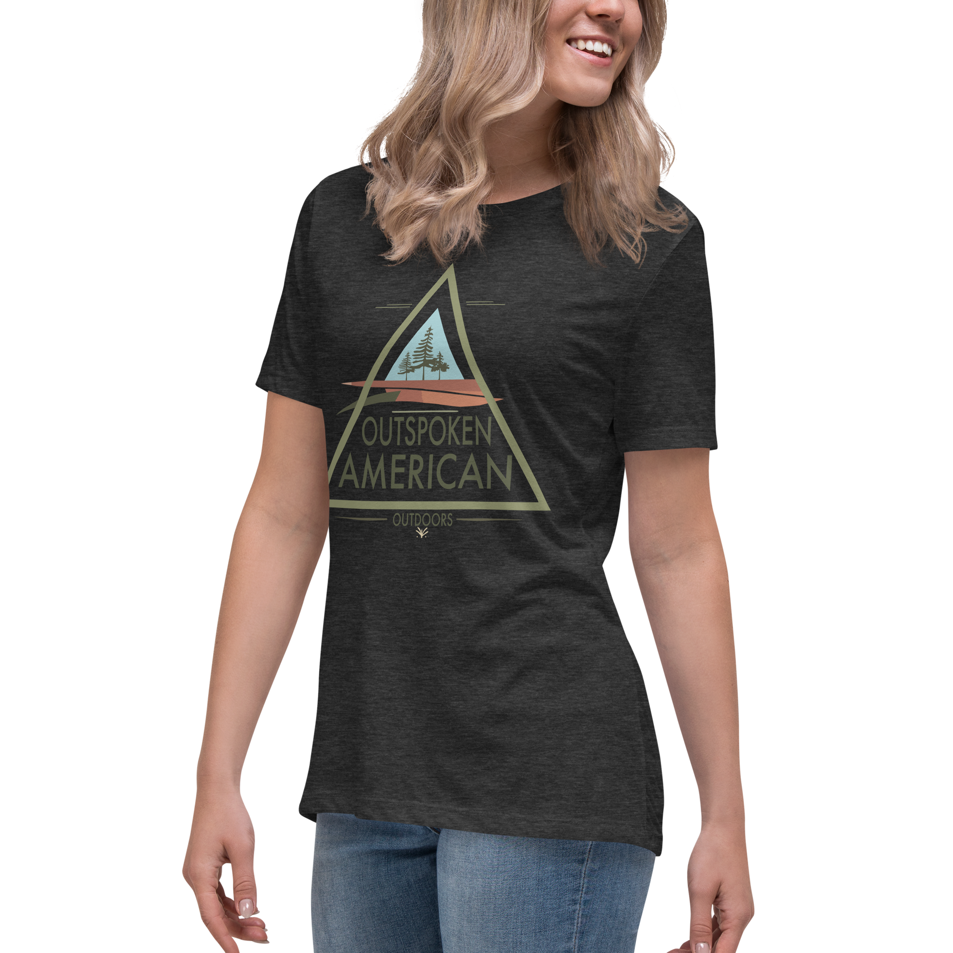 Outspoken American Outdoors (SUMTER Design) Women's Tee