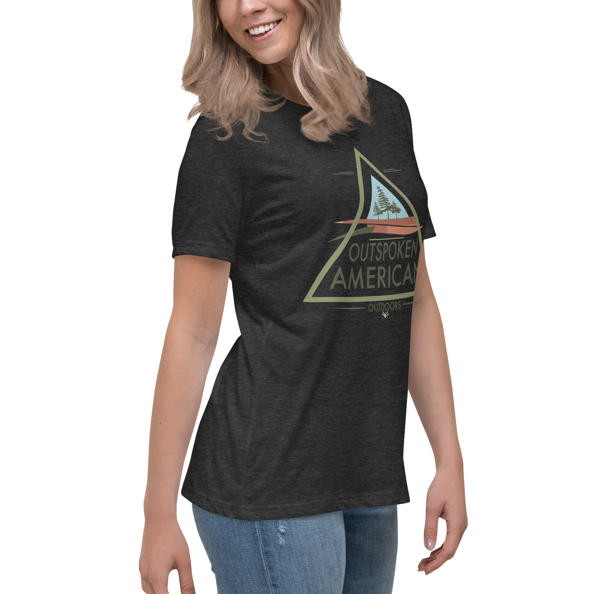 Outspoken American Outdoors (SUMTER Design) Women's Tee