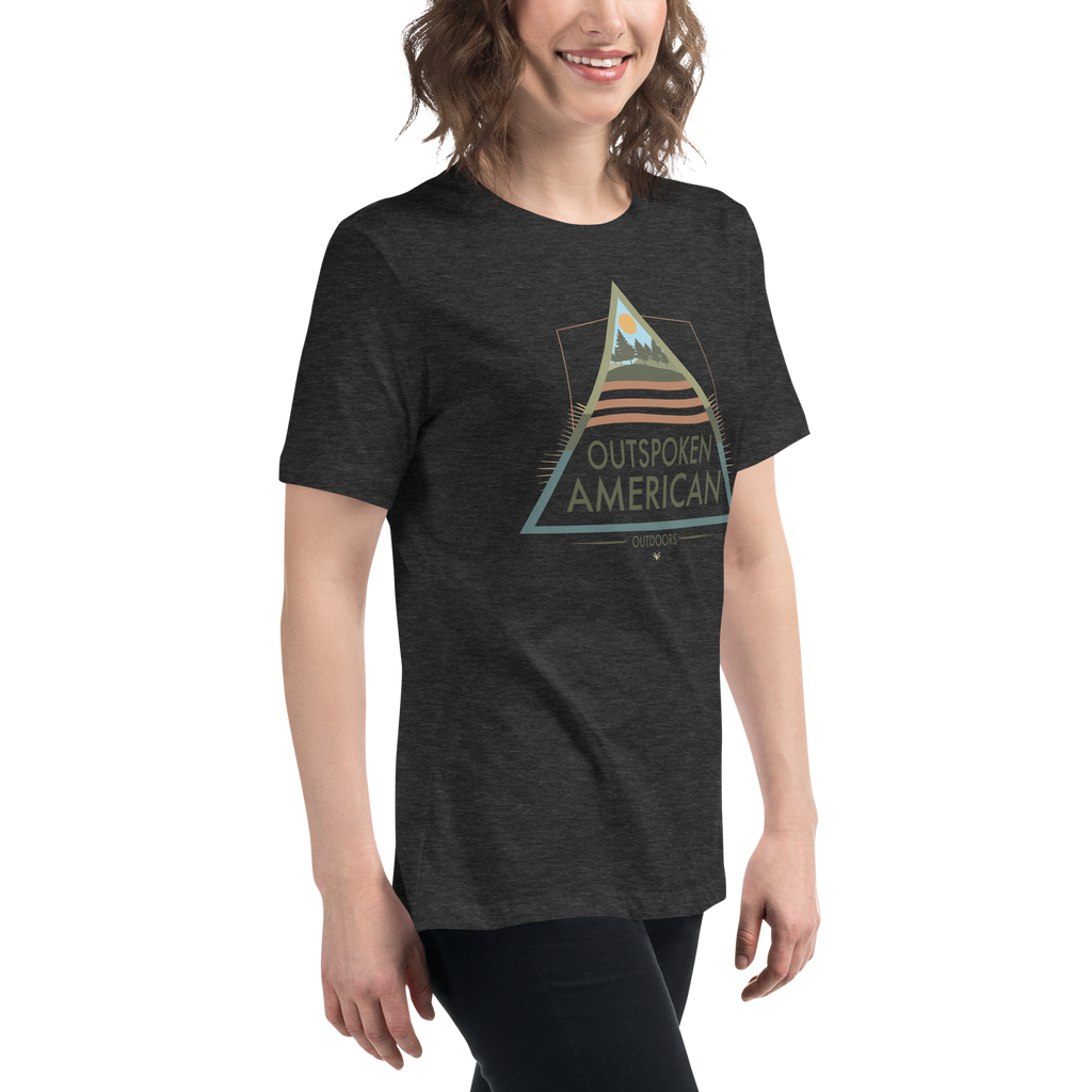 Outspoken American Outdoors (AUGUSTINE Design) Women's Tee
