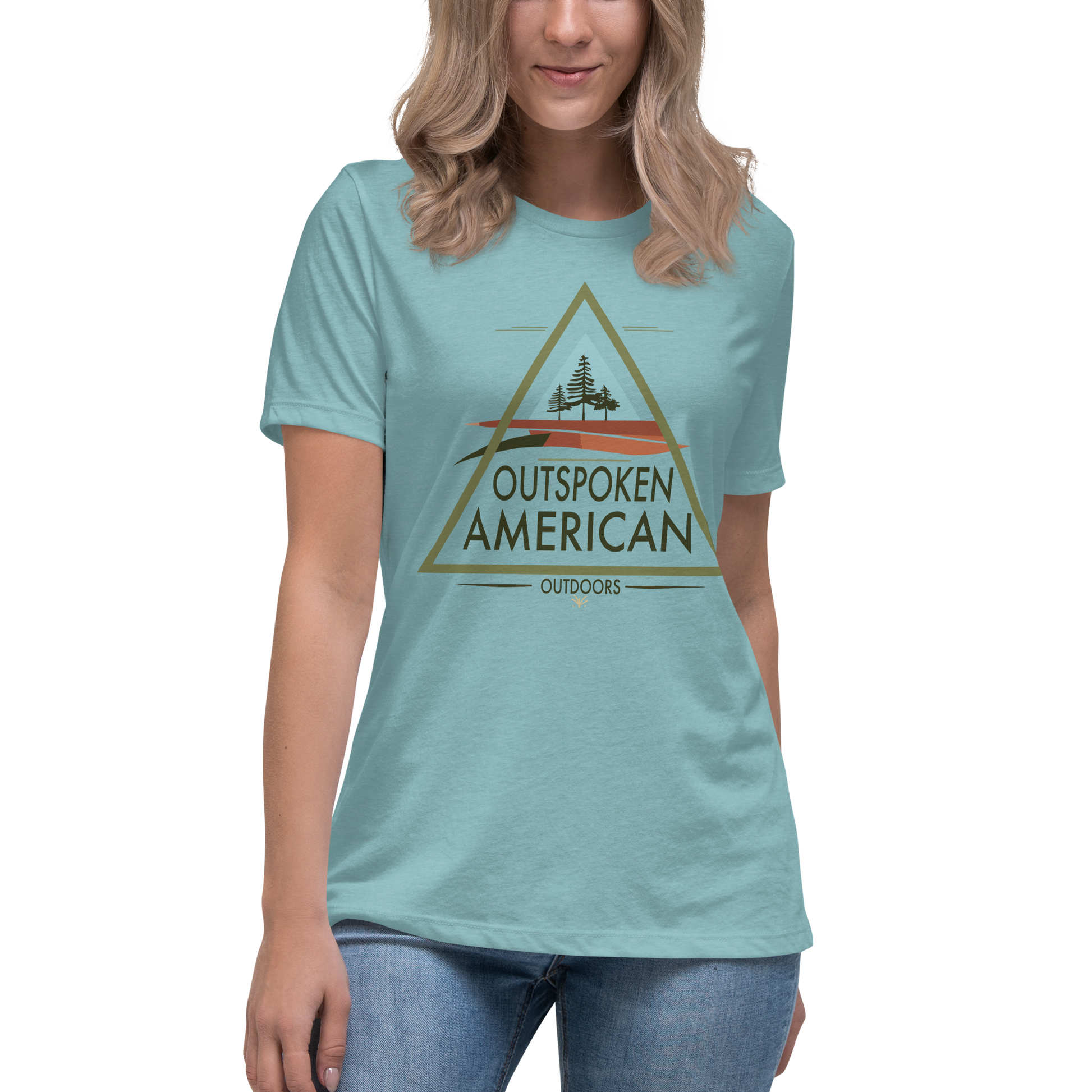 Outspoken American Outdoors (SUMTER Design) Women's Tee