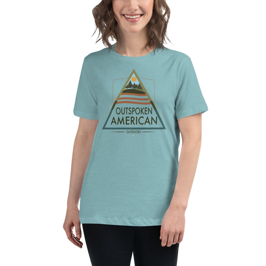 Outspoken American Outdoors (AUGUSTINE Design) Women's Tee