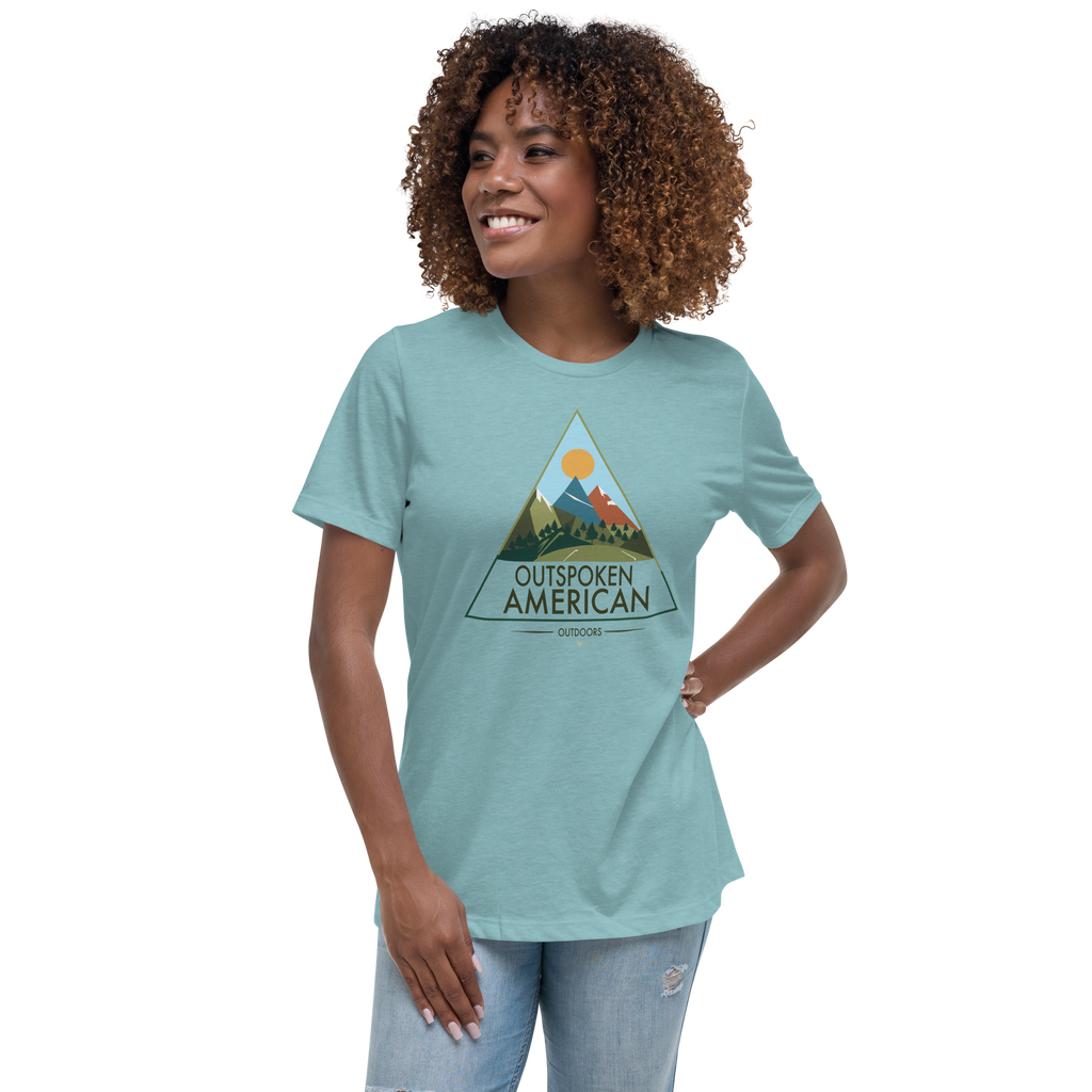 Outspoken American Outdoors (ROCKY Design) Women's Tee