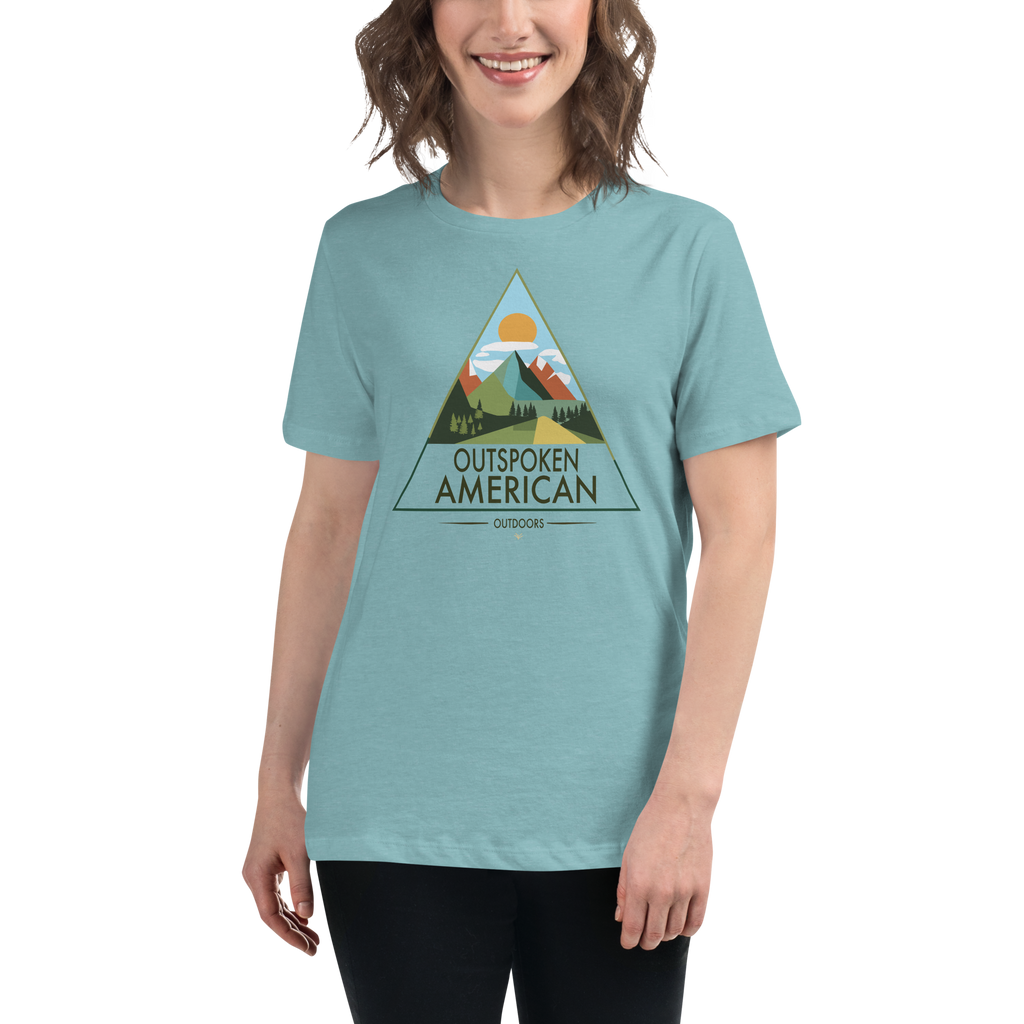 Outspoken American Outdoors (MONROE Design) Women's Tee