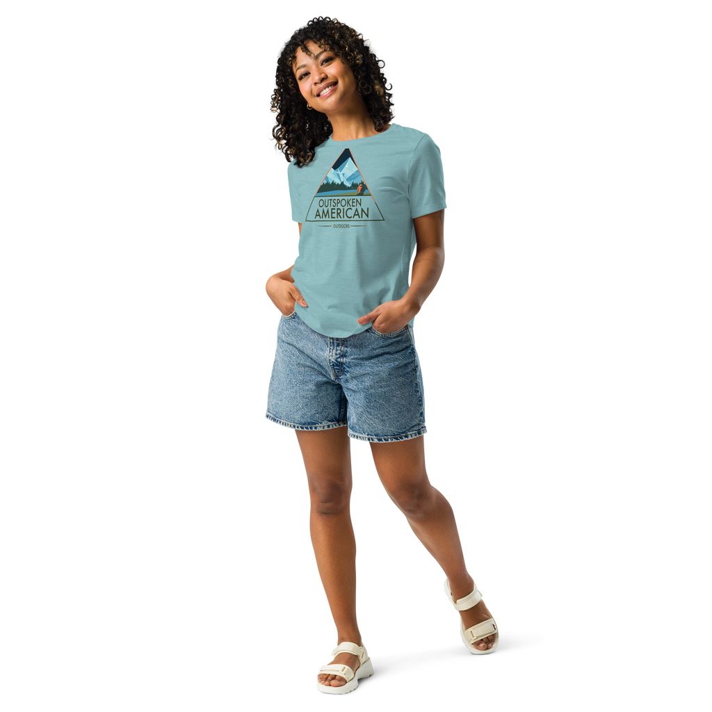 Outspoken American Outdoors (APPALACHIA Design) Women's Tee