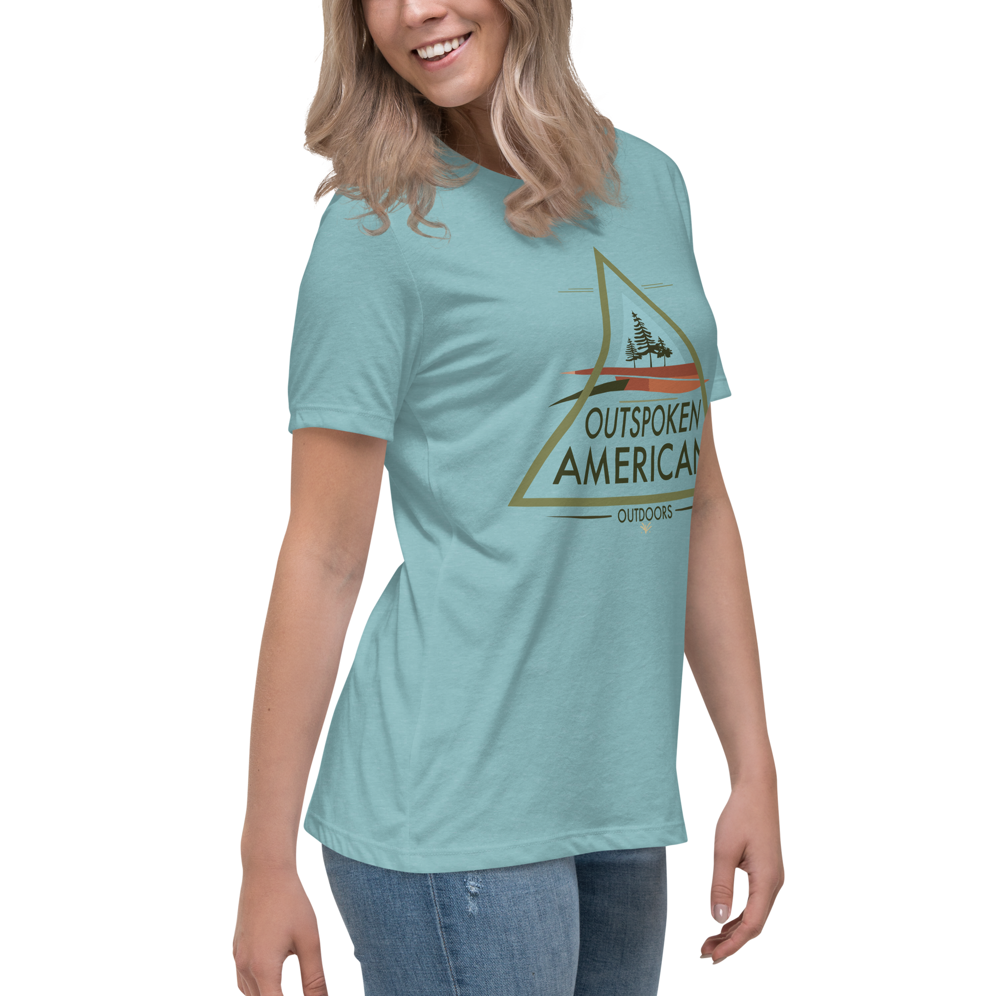Outspoken American Outdoors (SUMTER Design) Women's Tee