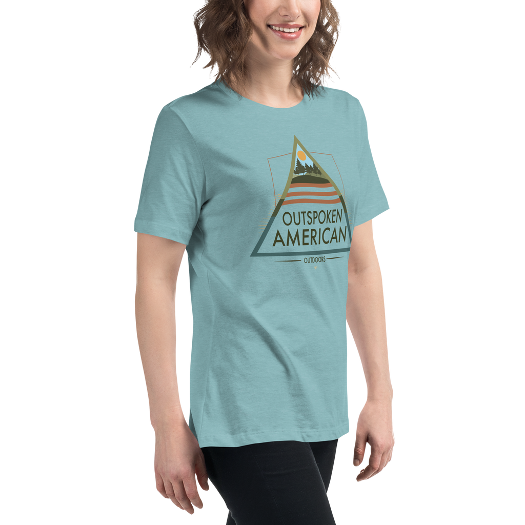 Outspoken American Outdoors (AUGUSTINE Design) Women's Tee