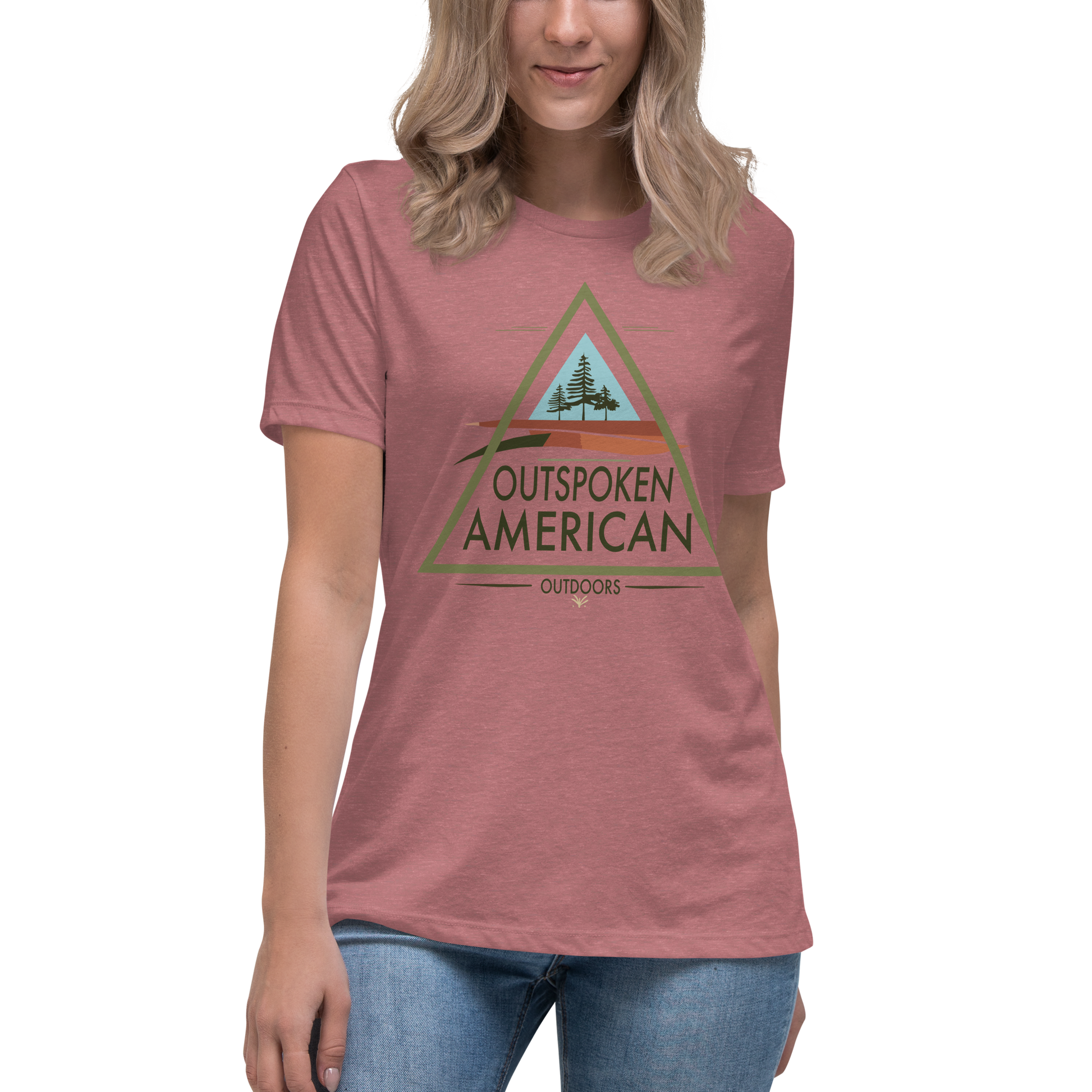 Outspoken American Outdoors (SUMTER Design) Women's Tee