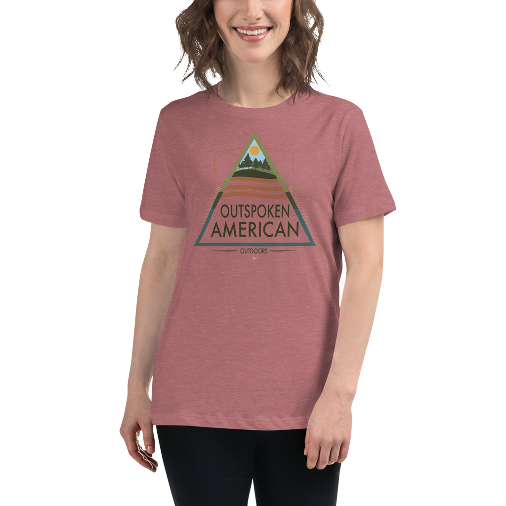 Outspoken American Outdoors (AUGUSTINE Design) Women's Tee