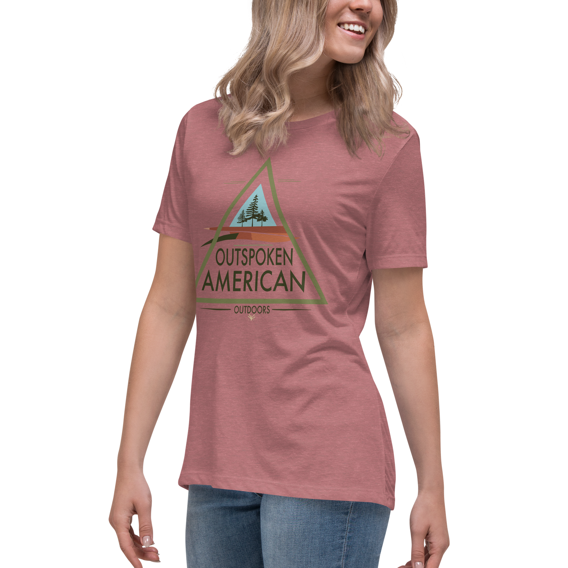 Outspoken American Outdoors (SUMTER Design) Women's Tee