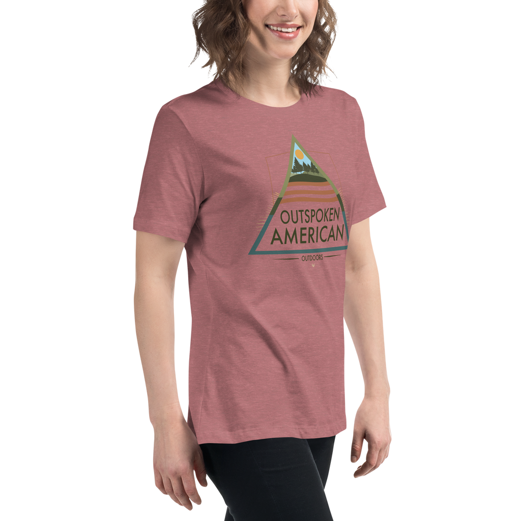 Outspoken American Outdoors (AUGUSTINE Design) Women's Tee
