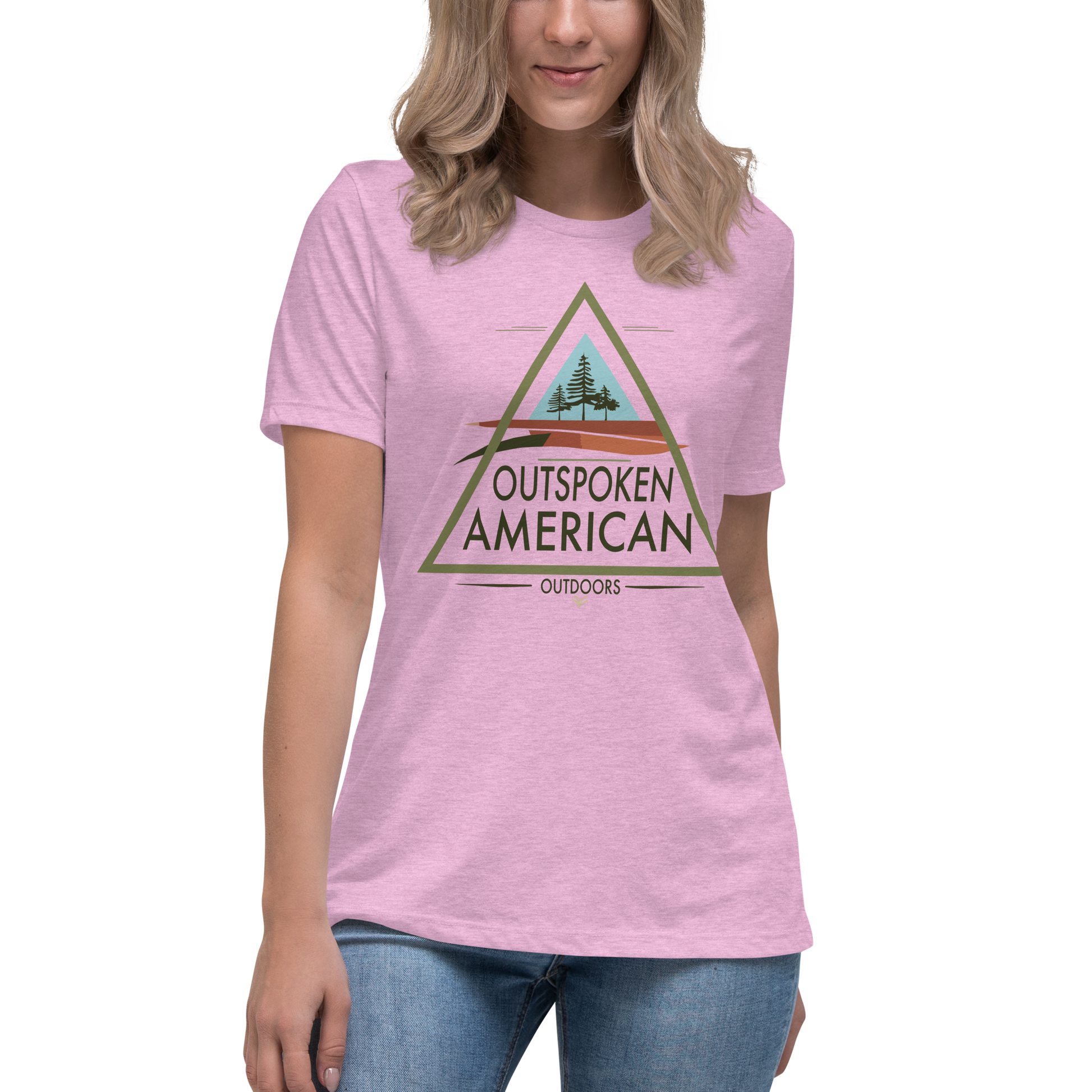 Outspoken American Outdoors (SUMTER Design) Women's Tee