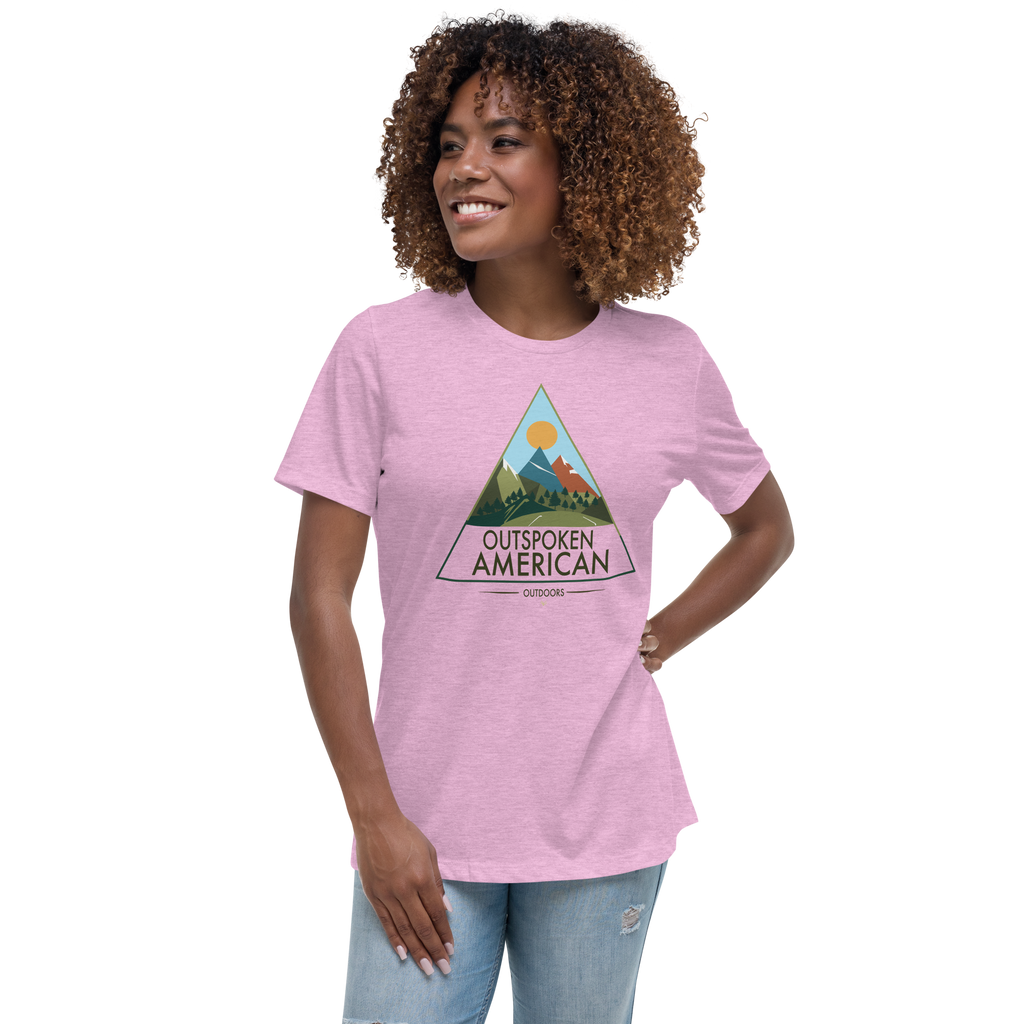 Outspoken American Outdoors (ROCKY Design) Women's Tee