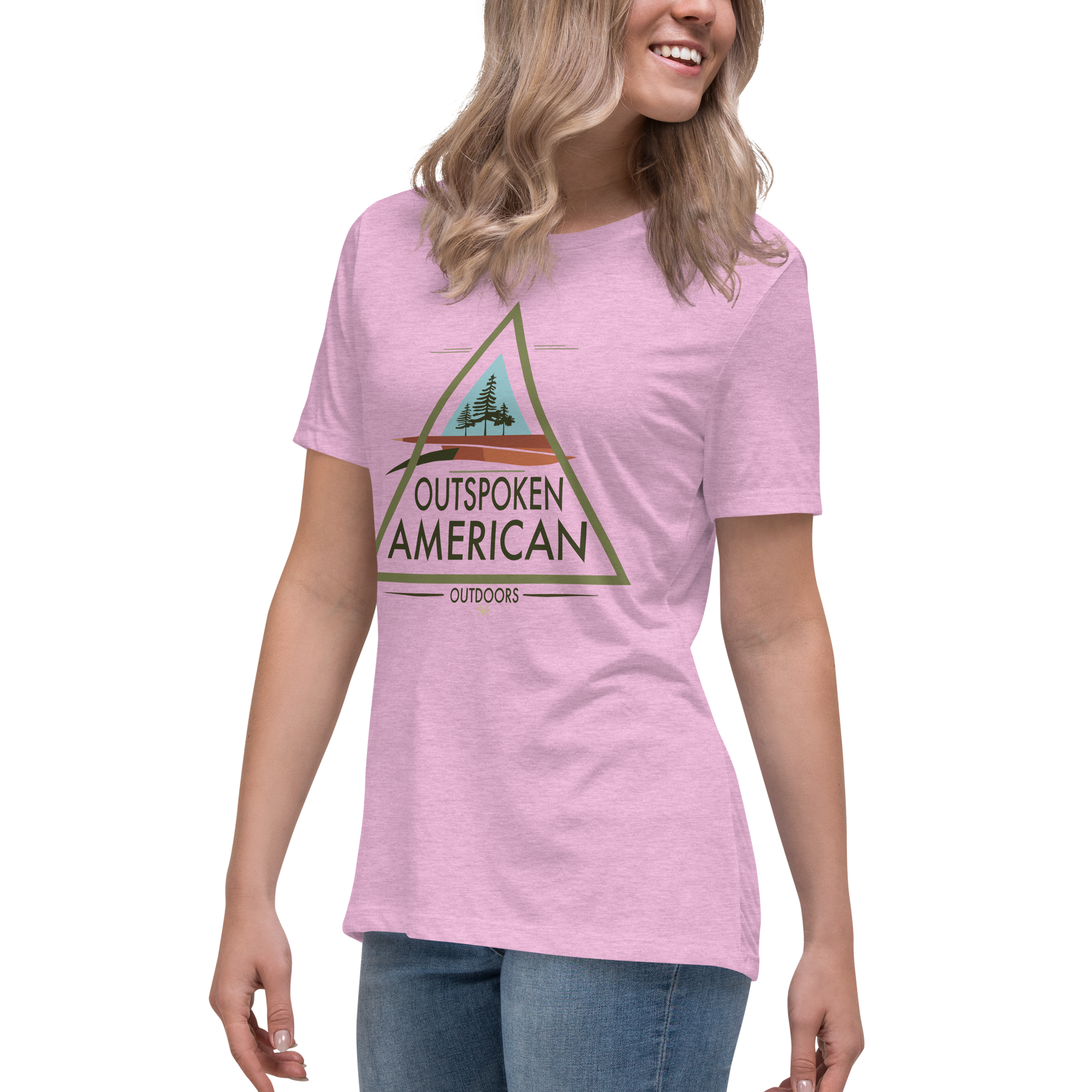 Outspoken American Outdoors (SUMTER Design) Women's Tee