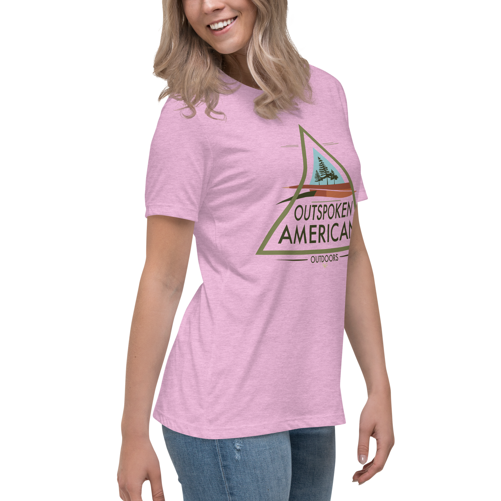 Outspoken American Outdoors (SUMTER Design) Women's Tee