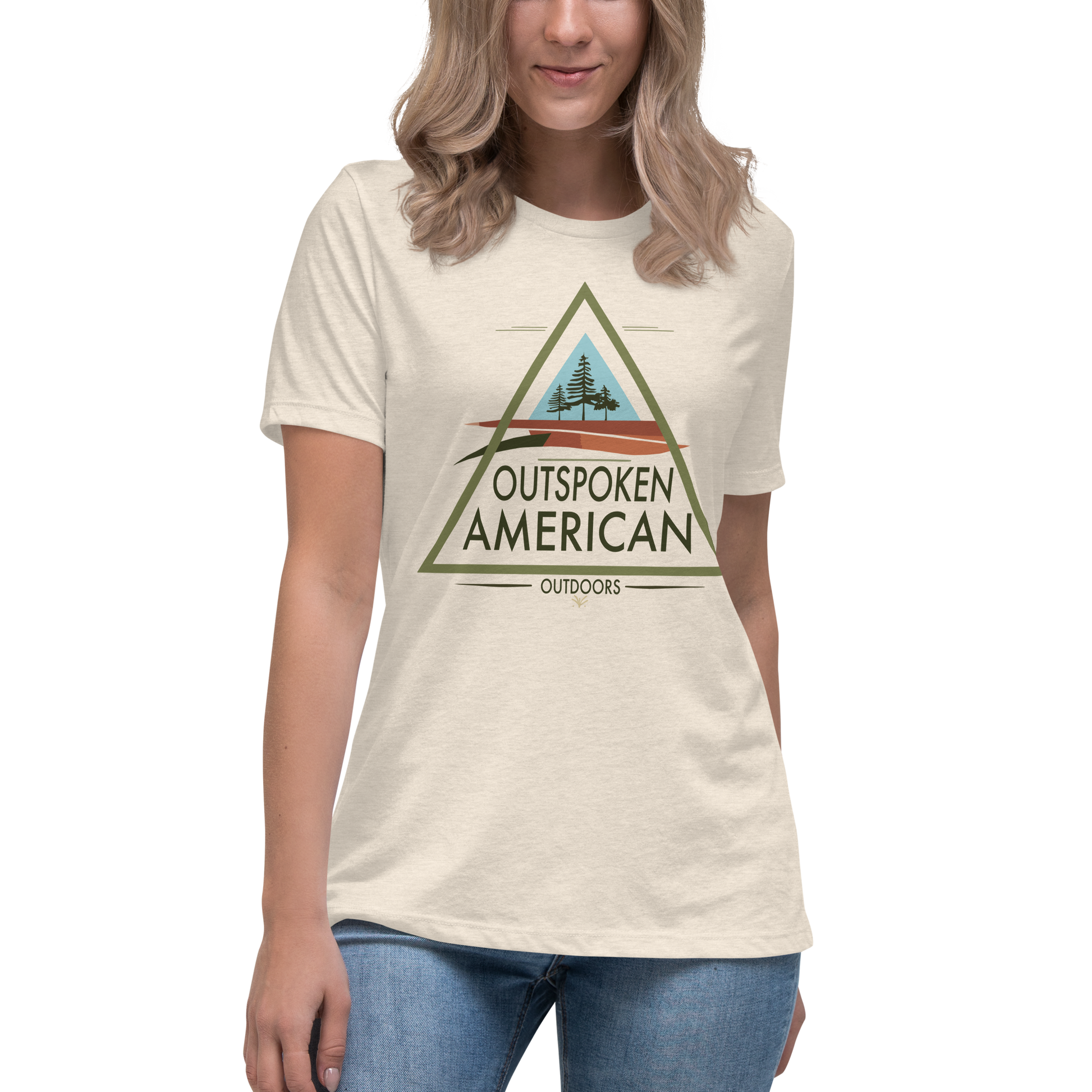 Outspoken American Outdoors (SUMTER Design) Women's Tee