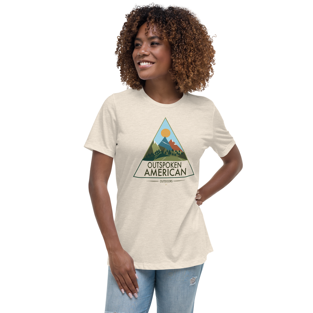 Outspoken American Outdoors (ROCKY Design) Women's Tee