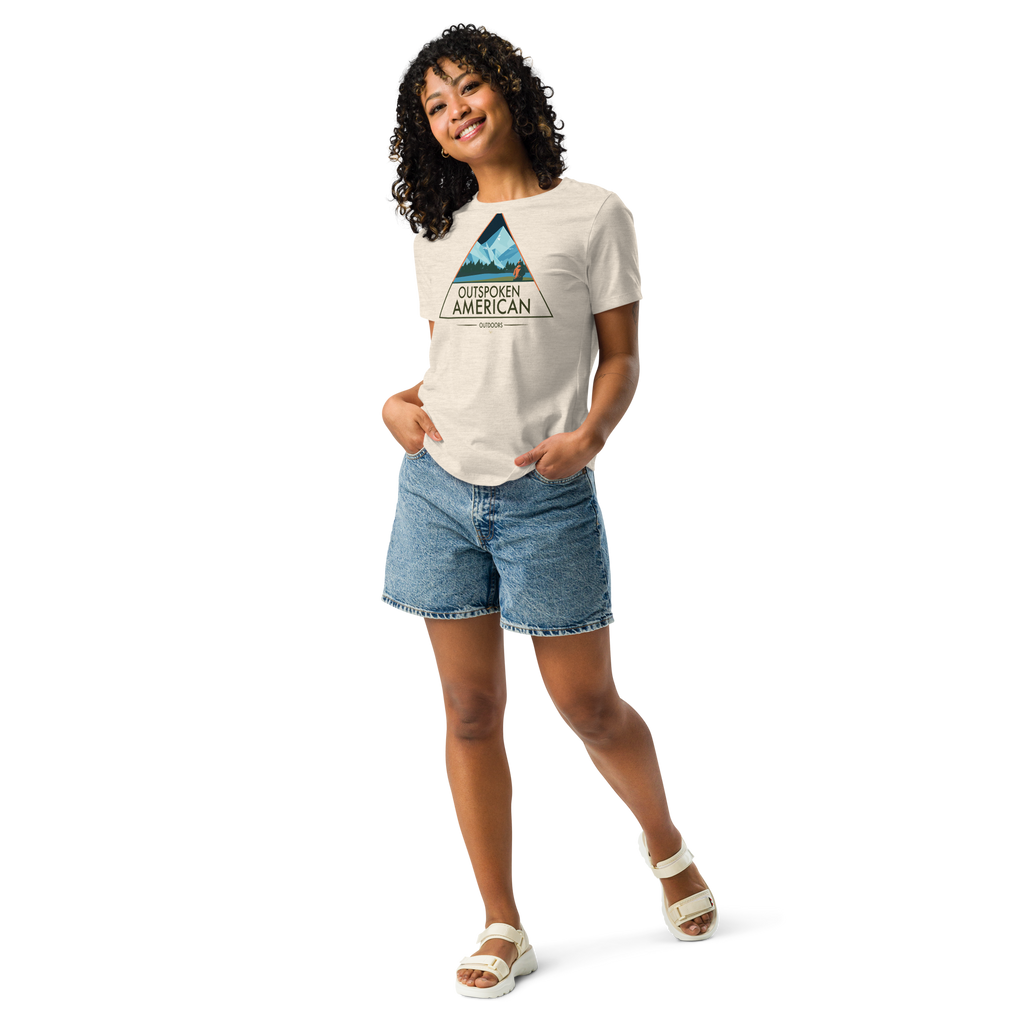 Outspoken American Outdoors (APPALACHIA Design) Women's Tee