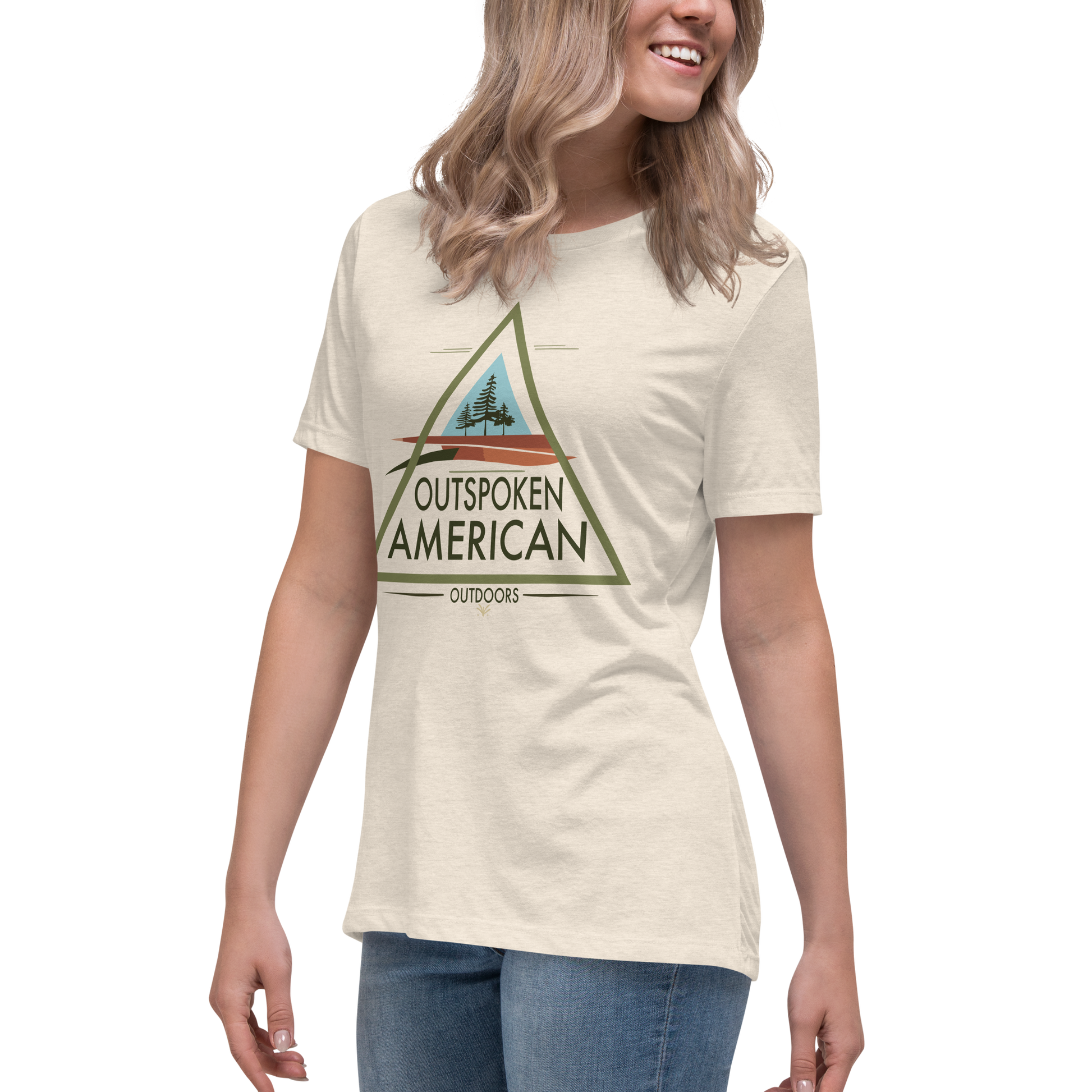 Outspoken American Outdoors (SUMTER Design) Women's Tee