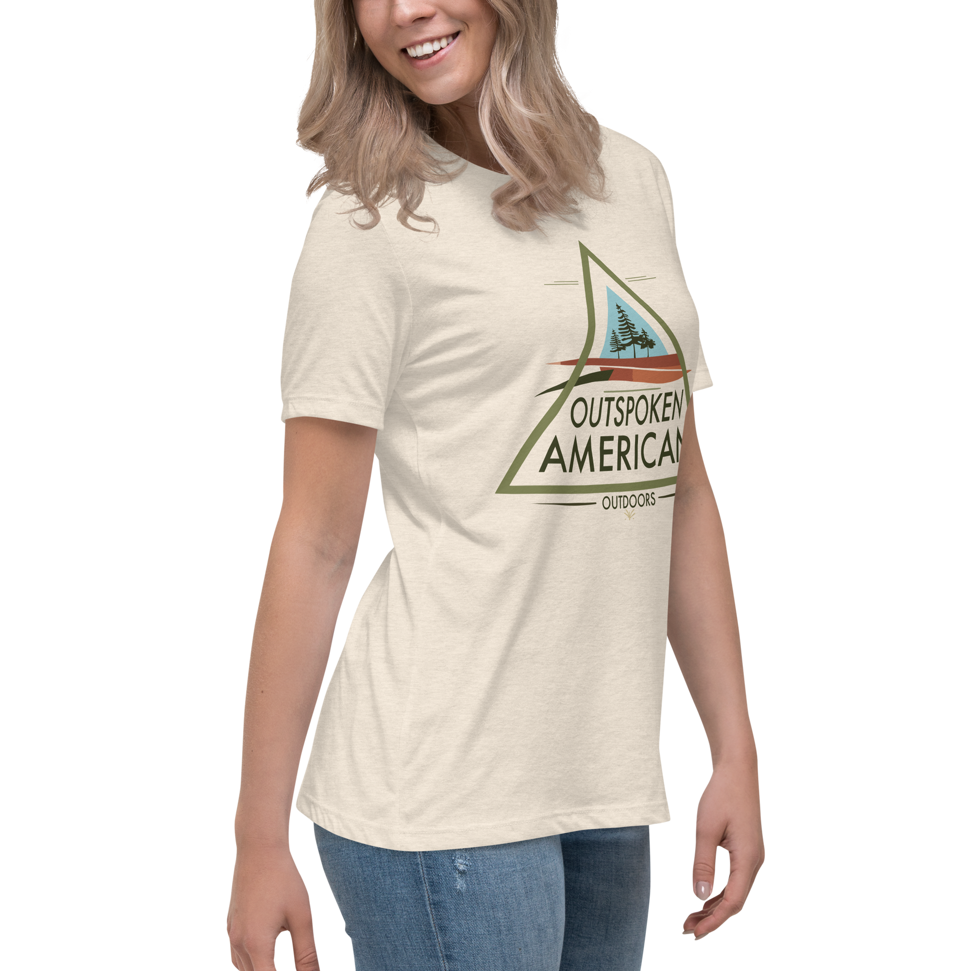 Outspoken American Outdoors (SUMTER Design) Women's Tee