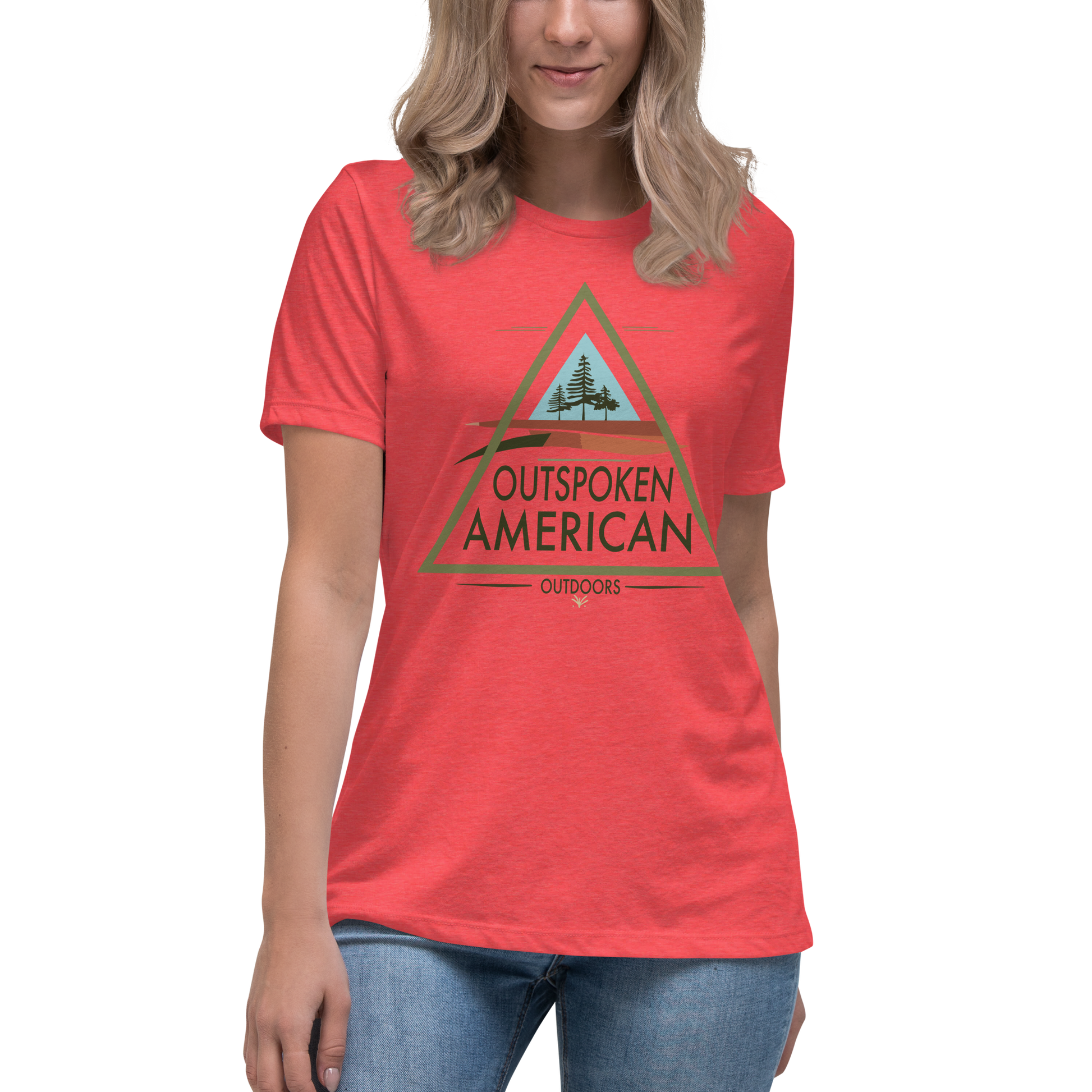 Outspoken American Outdoors (SUMTER Design) Women's Tee