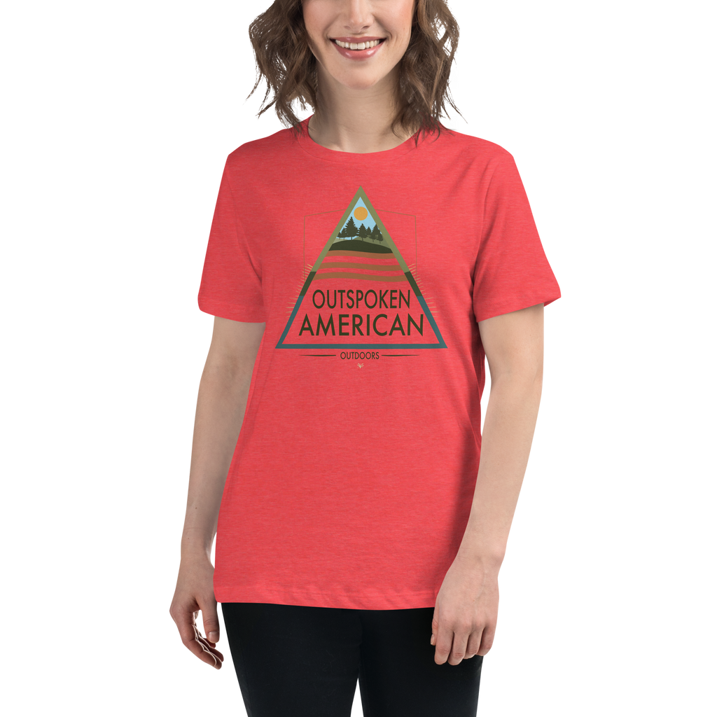 Outspoken American Outdoors (AUGUSTINE Design) Women's Tee