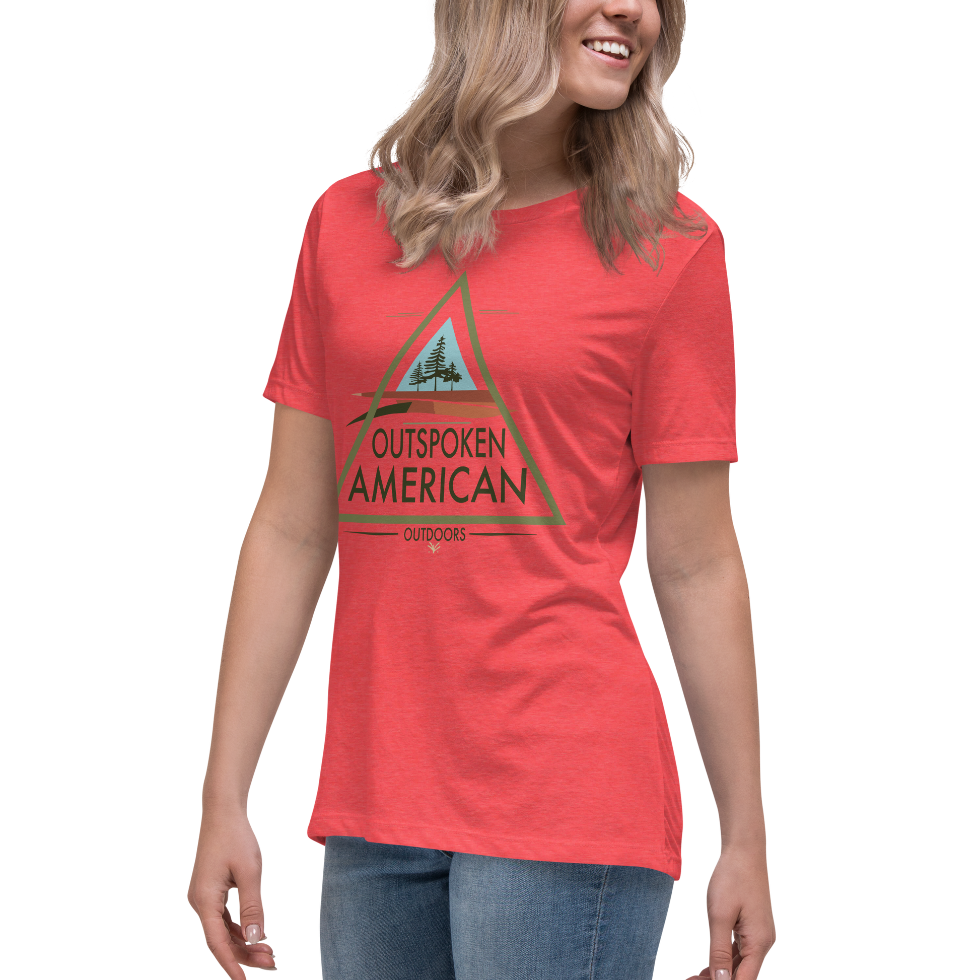 Outspoken American Outdoors (SUMTER Design) Women's Tee